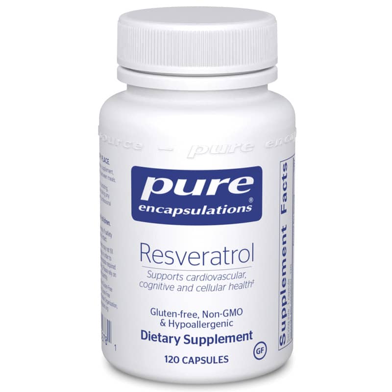 Pure Resveratrol 120 Capsules - High Potency Antioxidant Supplement for Heart Health & Anti-Aging - Supports Cellular Health & Longevity - Perfect for Daily Wellness Routine & Healthy Lifestyle