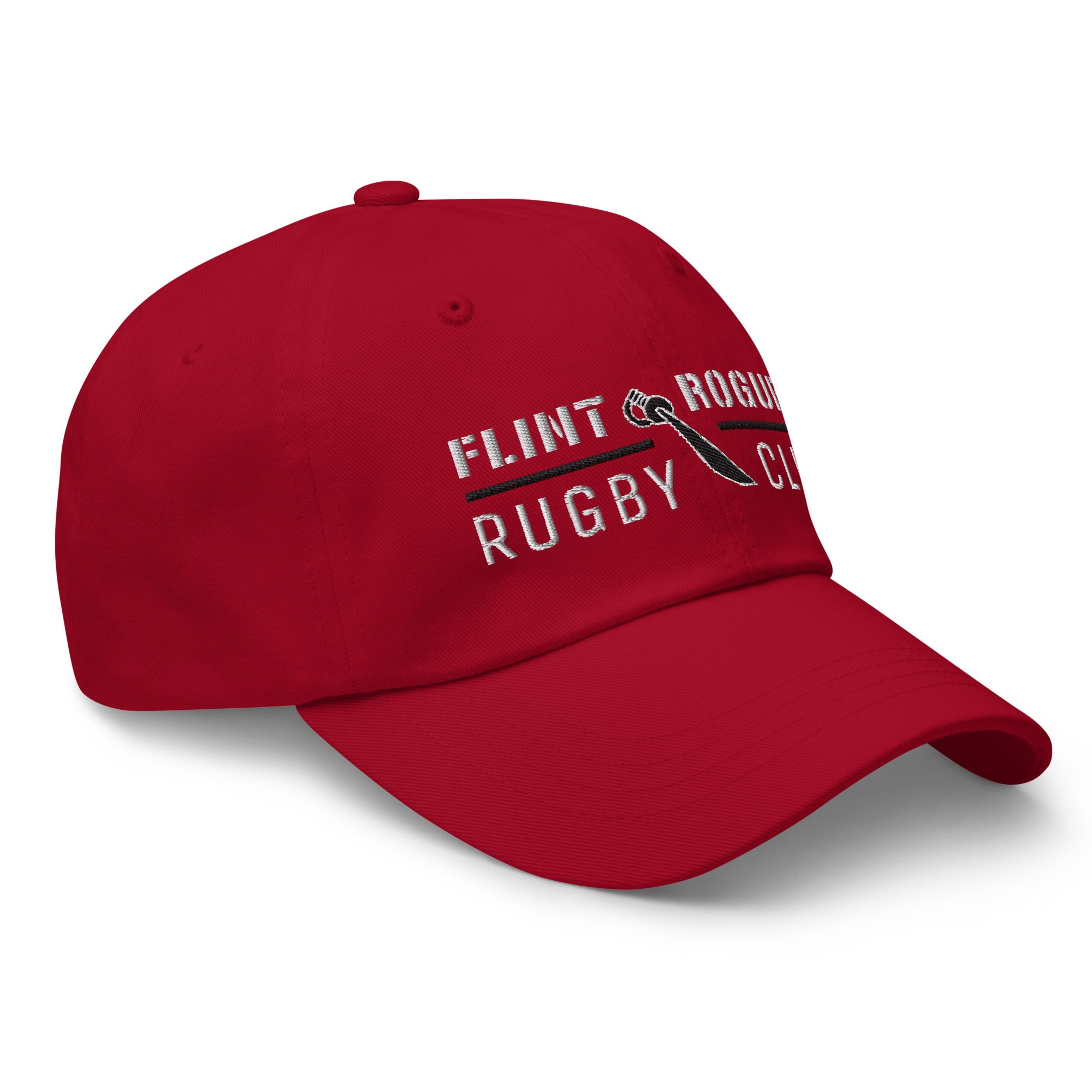 Flint Rogues RFC Adjustable Baseball Cap - One Size Fits All for Men & Women - Perfect for Outdoor Sports, Hiking, and Casual Wear