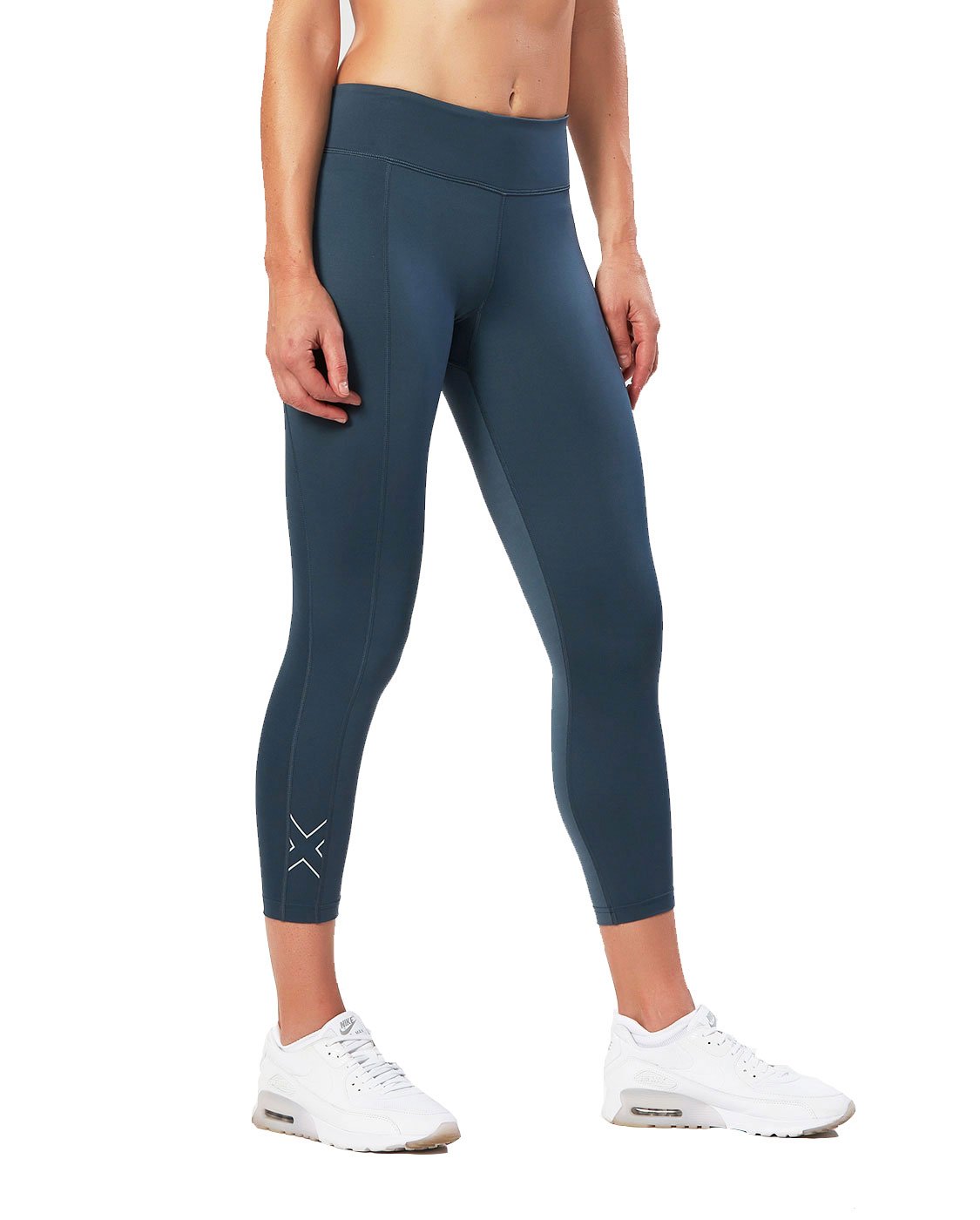 2XU Women's High-Performance Compression 7/8 Leggings for Running, Yoga & Gym Workouts - Moisture-Wicking & Muscle Support Activewear