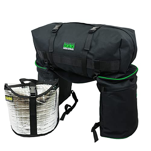 Black with Green Piping
