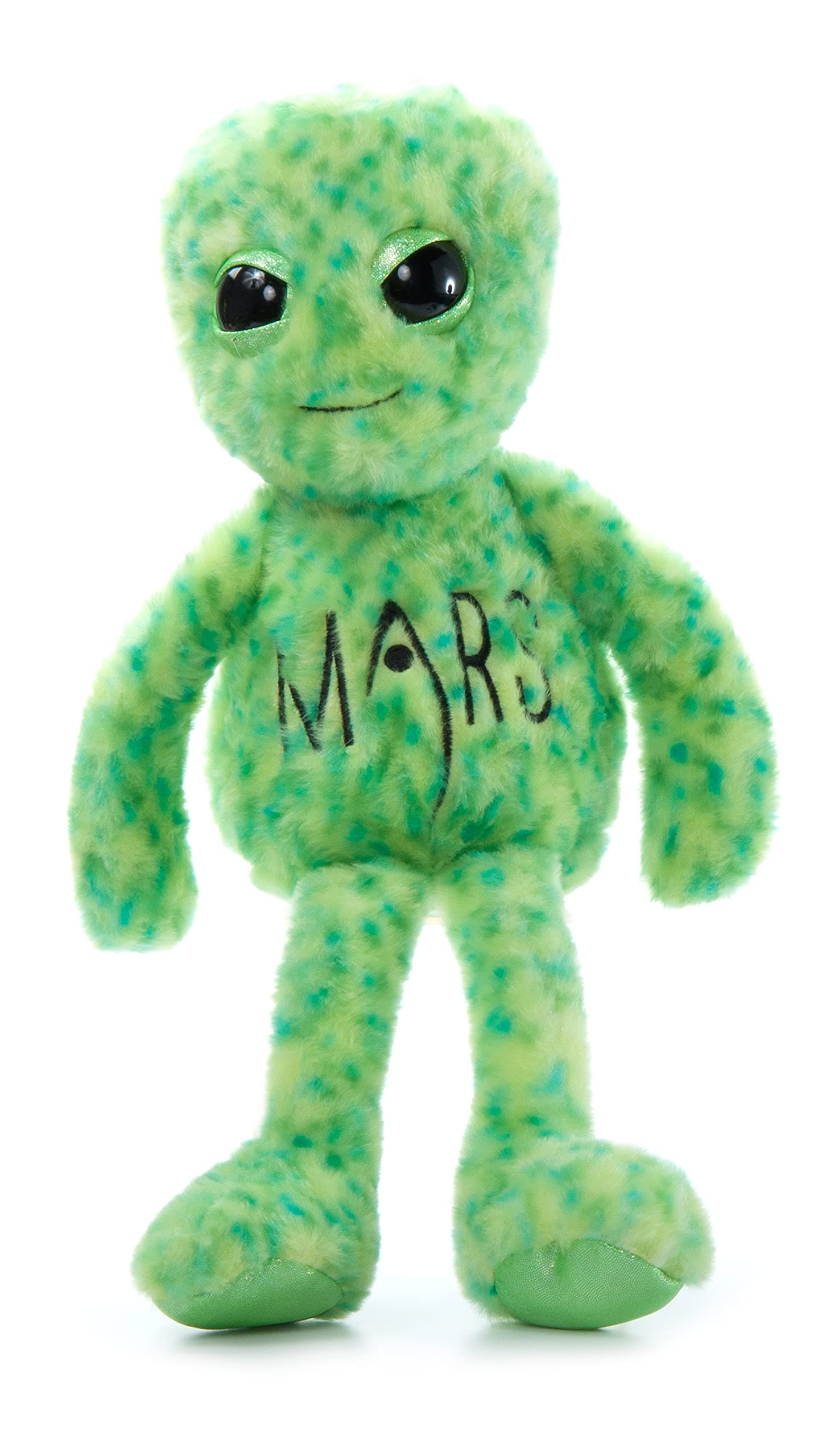 18 Inch Green Alien Mars Stuffed Animal Plush Toy - Soft & Cuddly Space Themed Gift for Kids, Birthday Presents & Nursery Decor
