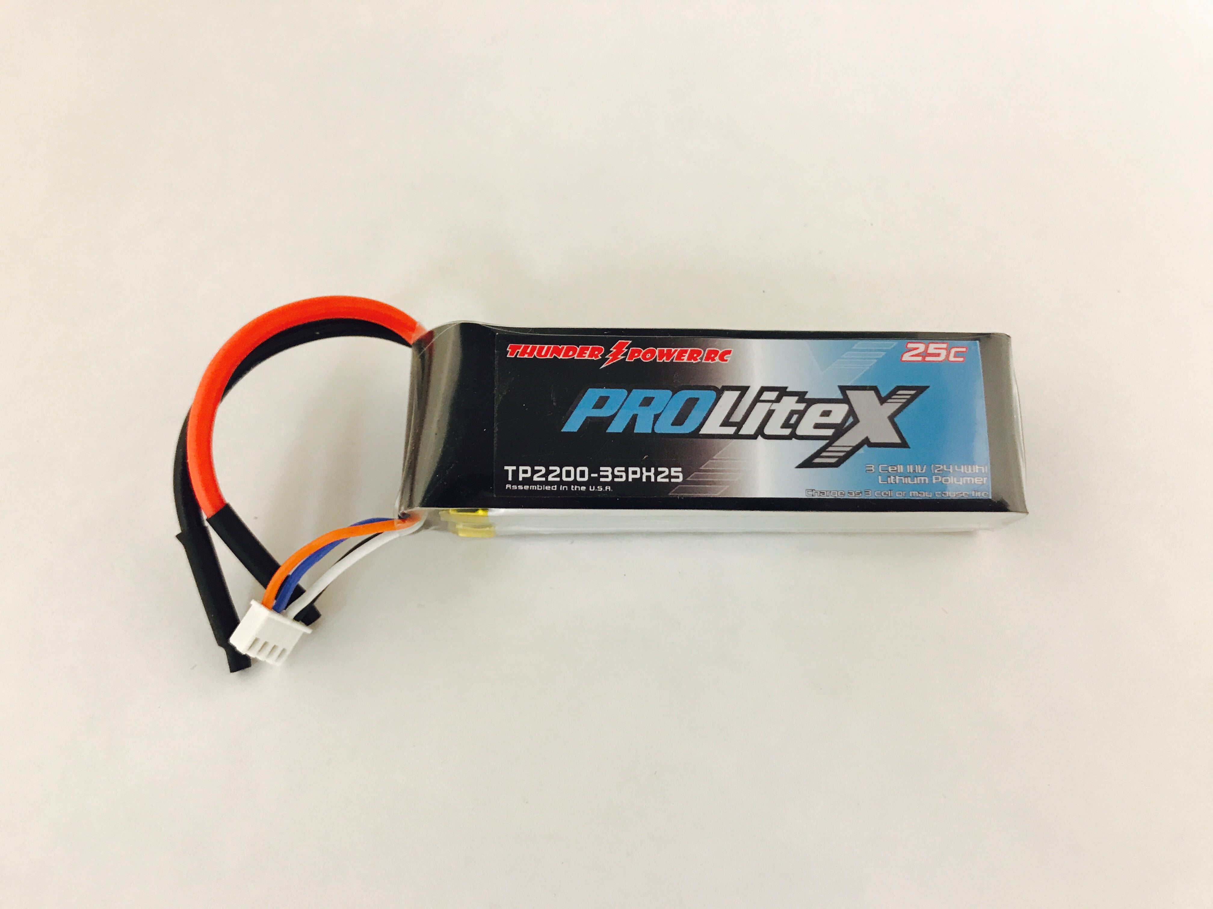 TP2200 3Spx25 High-Performance Battery Pack - 11.1V 2200mAh LiPo Battery for RC Drones, Quadcopters, and Remote Control Vehicles | Perfect for Aerial Photography, FPV Racing, and Long Flight Time