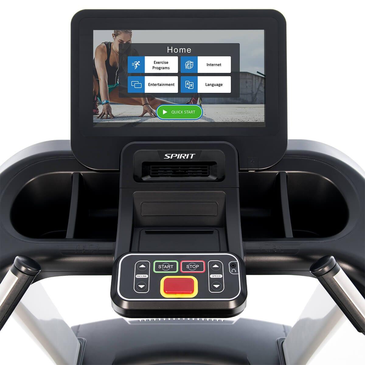 Spirit Fitness CT800ENT Treadmill - Premium Home Exercise Equipment for Running & Walking - Perfect for Home Gym, Cardio Workouts & Weight Loss