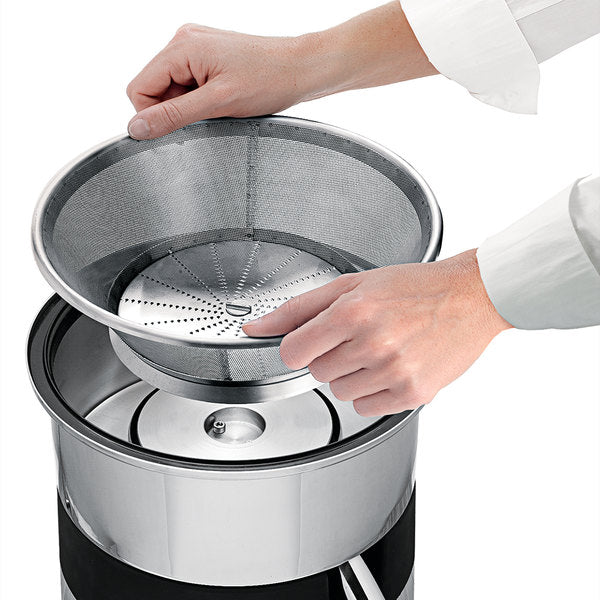 Ceado ES700 Commercial Juicer - Heavy Duty Cold Press Juicer for Restaurants & Juice Bars - High Performance Slow Masticating Juicer for Fruits & Vegetables