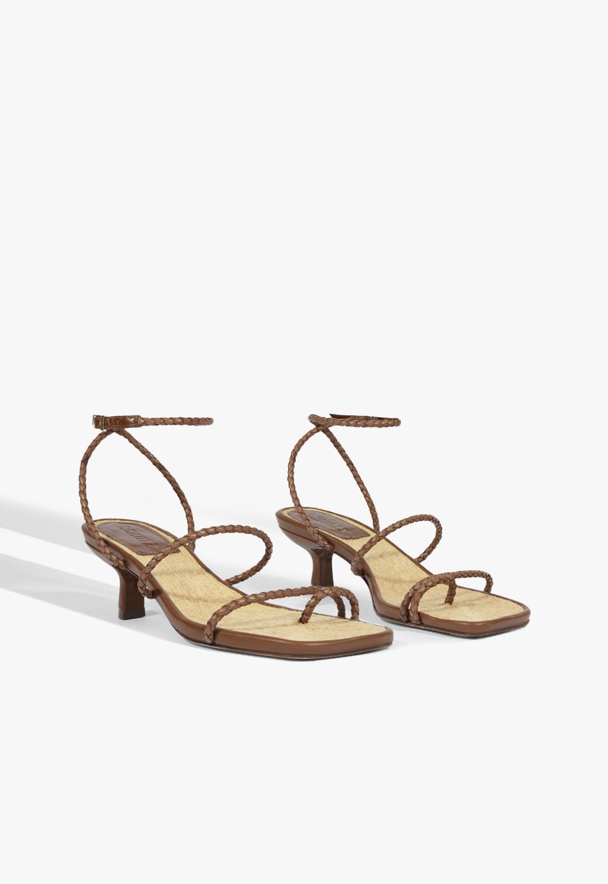 Kaya Straw Mid Sandal for Women - Comfortable Boho Summer Sandals with Adjustable Straps | Perfect for Beach, Vacation, and Casual Outings