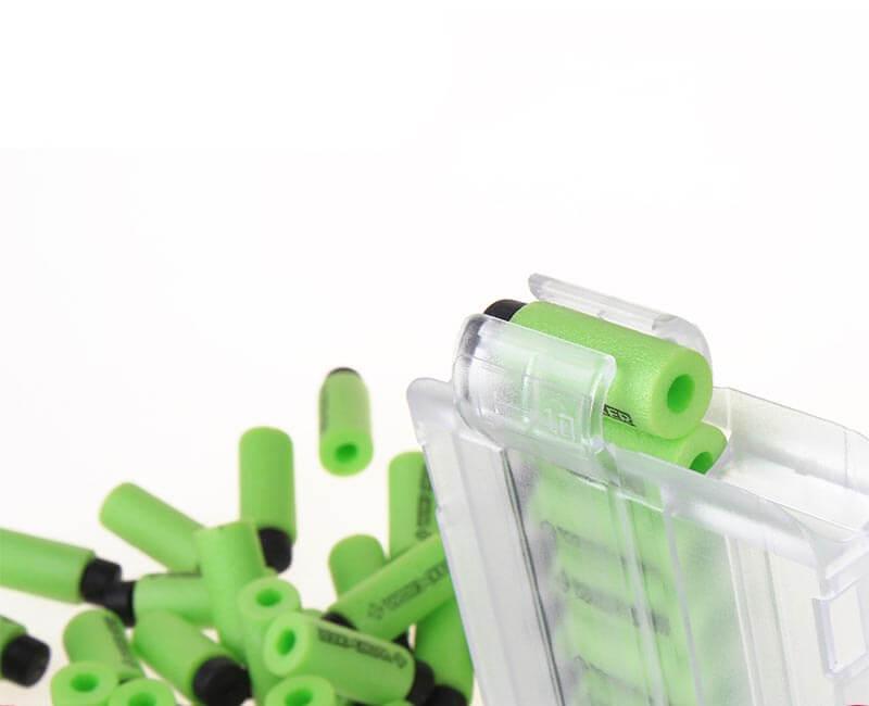 Worker Stefan 36mm Short Darts - 50 Pack | High-Quality Foam Darts for Nerf Guns & Dart Blasters | Perfect for Nerf Battles, Target Practice & Indoor/Outdoor Play