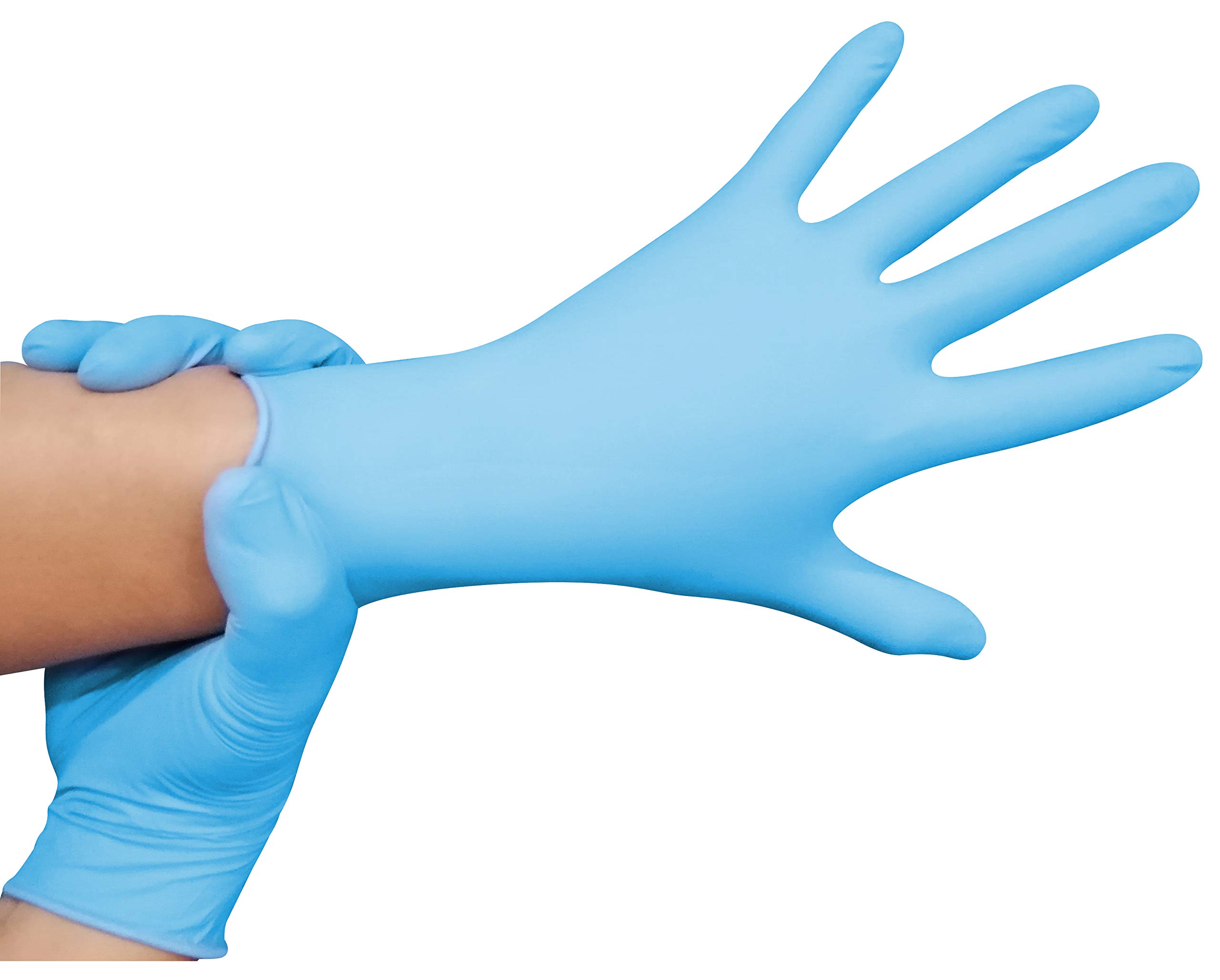 Premium Nitrile Exam Gloves - Powder Free, Low Dermatitis Risk, Medical Grade (Medium, 1000 Count) - Ideal for Healthcare Professionals, Tattoo Artists & Food Service Workers