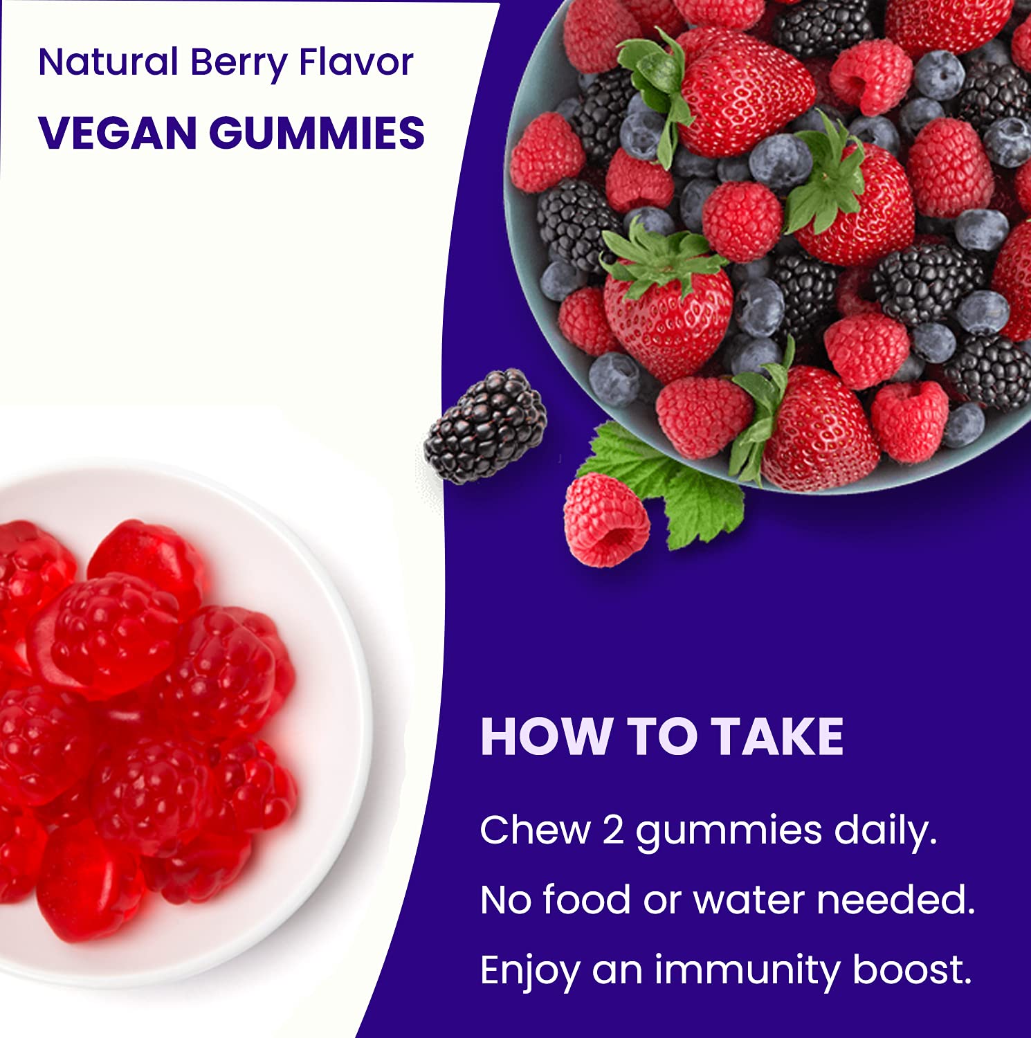 NutraChamps Immune Support Gummies & Elderberry Gummies (2-Pack Bundle) - Boosts Immunity, Vitamin C & Antioxidant Supplement - Perfect for Cold & Flu Season, Travel & Daily Wellness