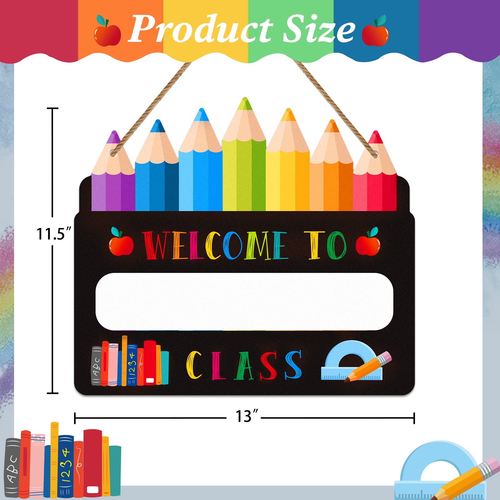 Personalized Teacher Welcome Sign - 13