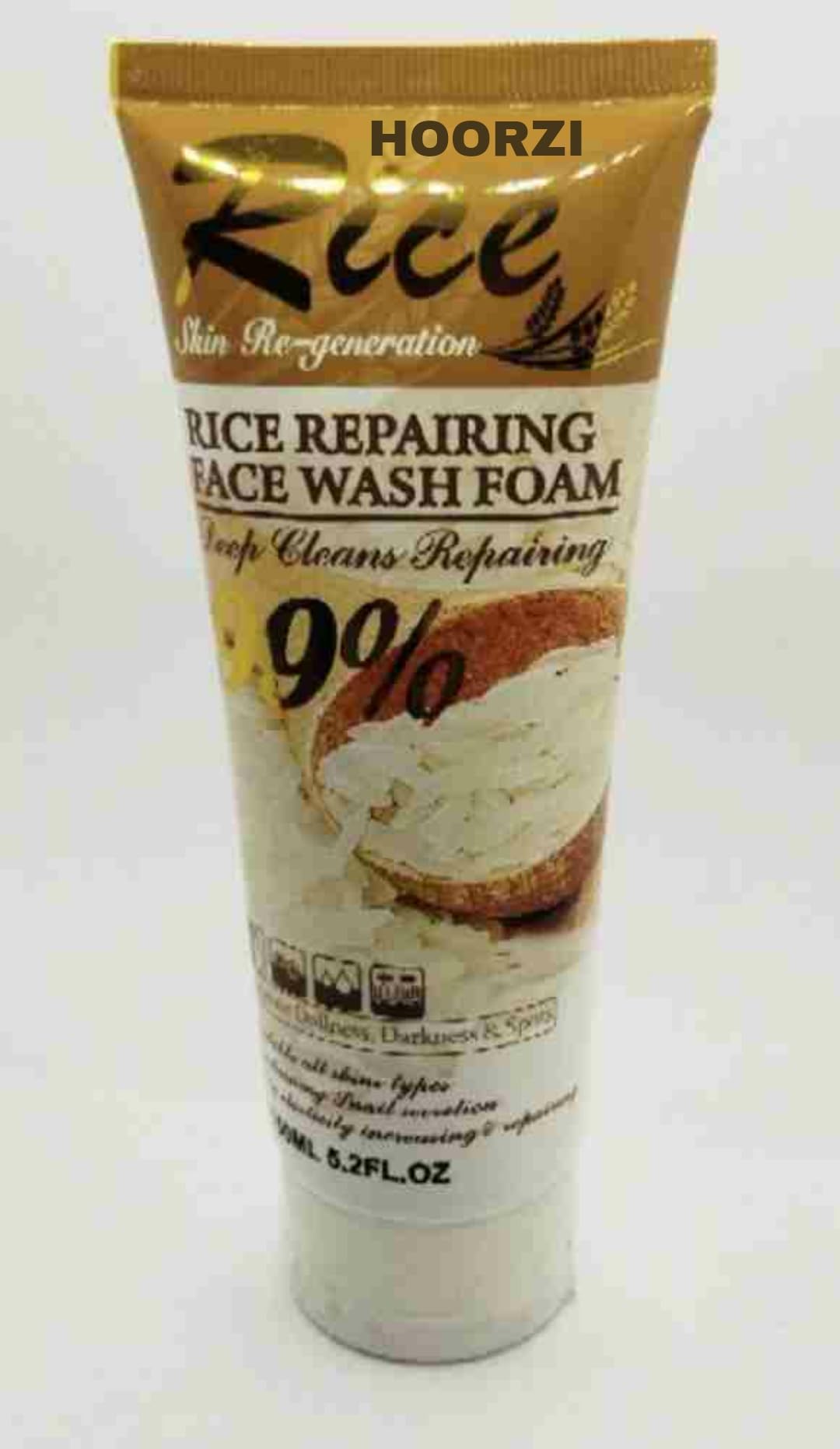 Rice Regenerating Whitening Face Wash - 150g | Brightening & Hydrating Cleanser for Glowing Skin | Perfect for Daily Skincare Routine & Anti-Aging Care