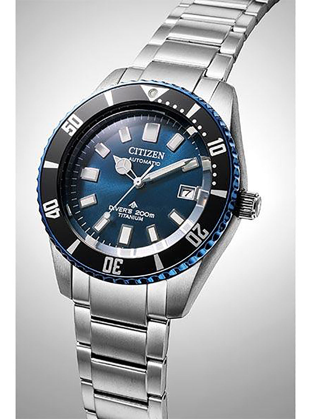 CITIZEN PROMASTER FUJITSUBO Super Titanium™ NB6026-56L Limited Edition Men's Watch - Japan Automatic Movement JDM - Diver's Watch for Water Sports & Luxury Collection
