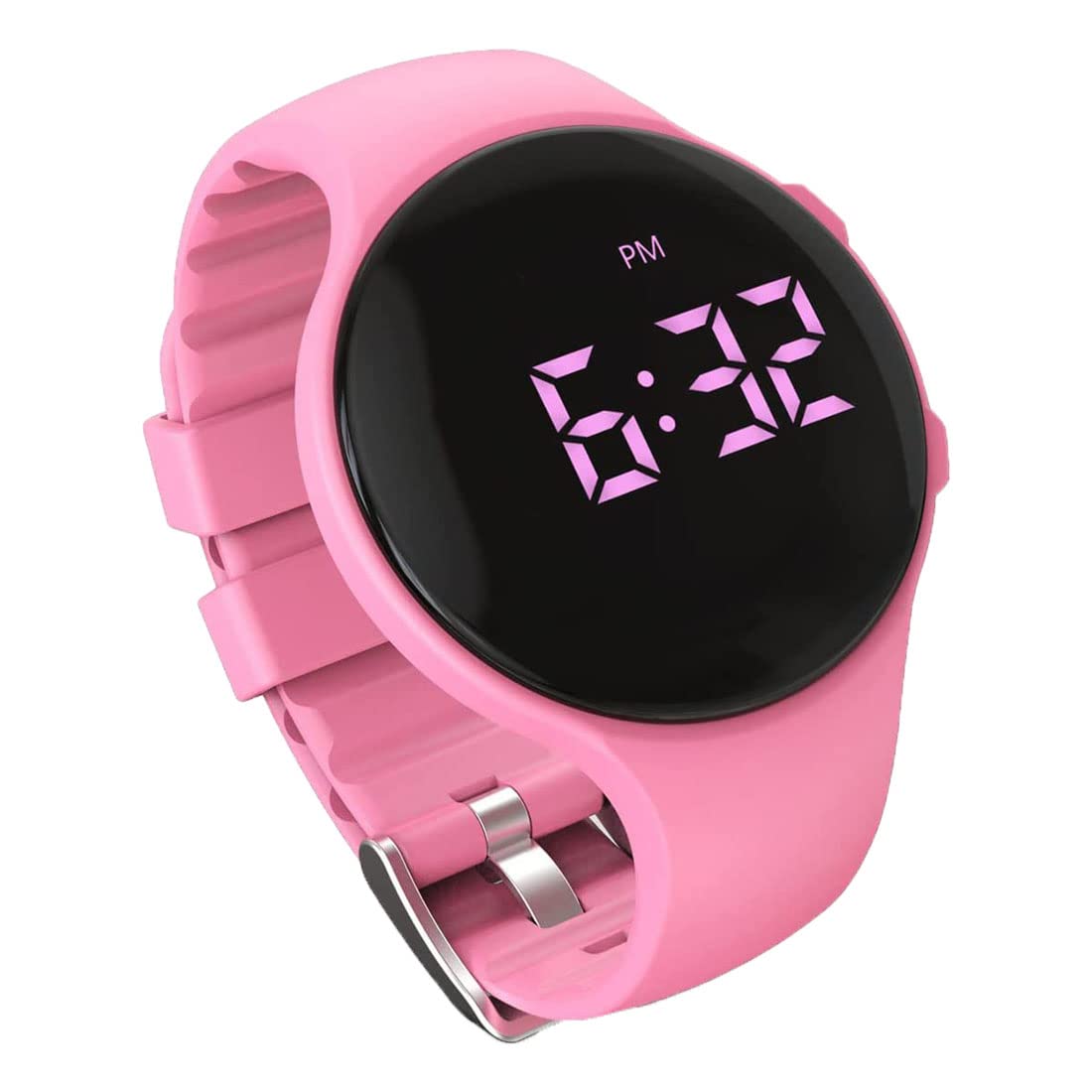 **Vibrating Alarm Watch for Kids - Waterproof Potty Training Watch with Countdown Timer, Lock Screen & Medical Reminder - Ideal for Toilet Training, Autism & ADHD (Pink)**