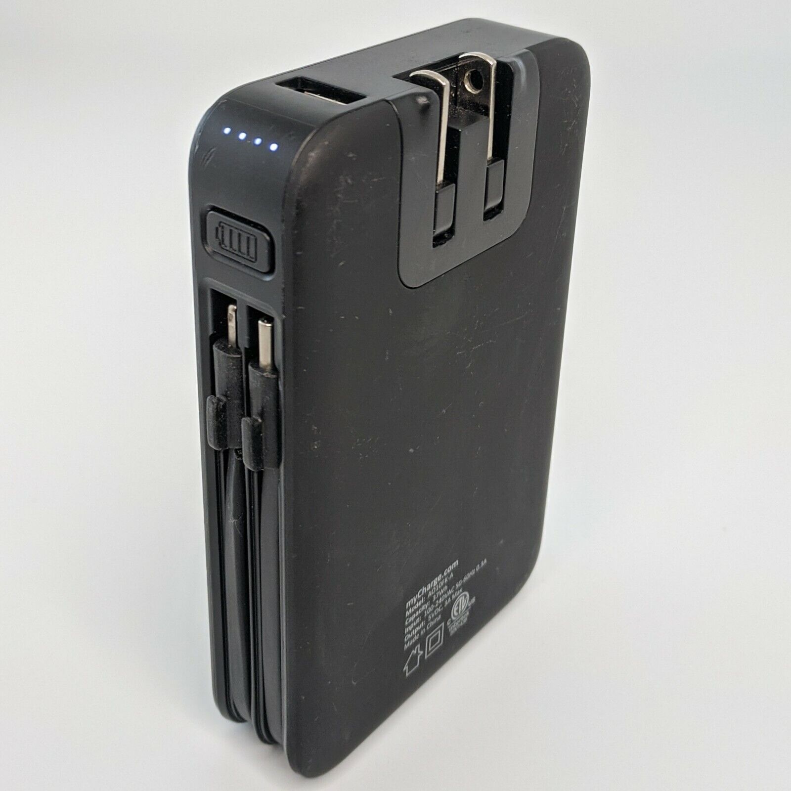RFA Hub All-in-One Portable Charger Power Bank 10000mAh - Fast Charging for iPhone, Samsung, iPad - Compact & Lightweight for Travel, Camping, Outdoor Adventures