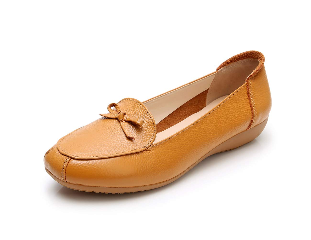 VenusCelia Women's Bowknot Ballet Flats - Comfortable Wide Width Flat Shoes for Women | Perfect for Office, Wedding & Casual Outfits