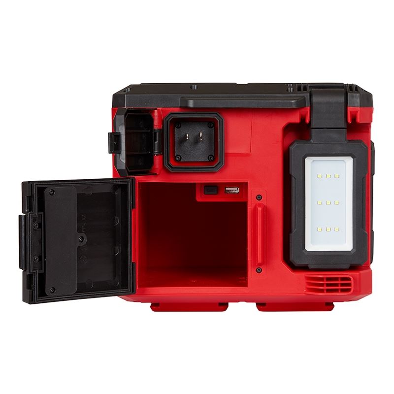 M18 18V Lithium-Ion Cordless PACKOUT Light & Charger (Tool Only) - Ideal for Construction Sites, Workshops, and DIY Projects