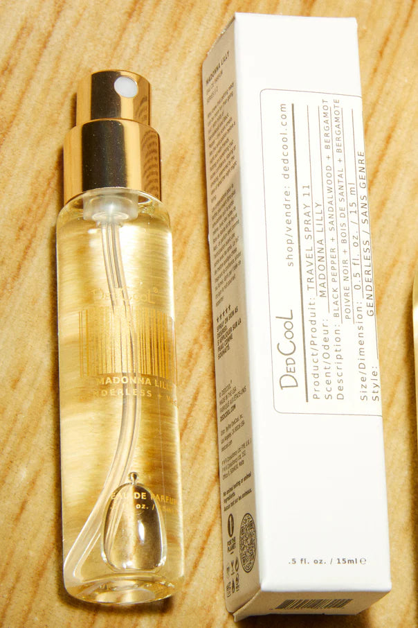 DedCool 11 Madonna Lilly Travel Spray - Refillable Perfume for Women, Long-Lasting Floral Scent, Perfect for Travel, Work & Date Nights