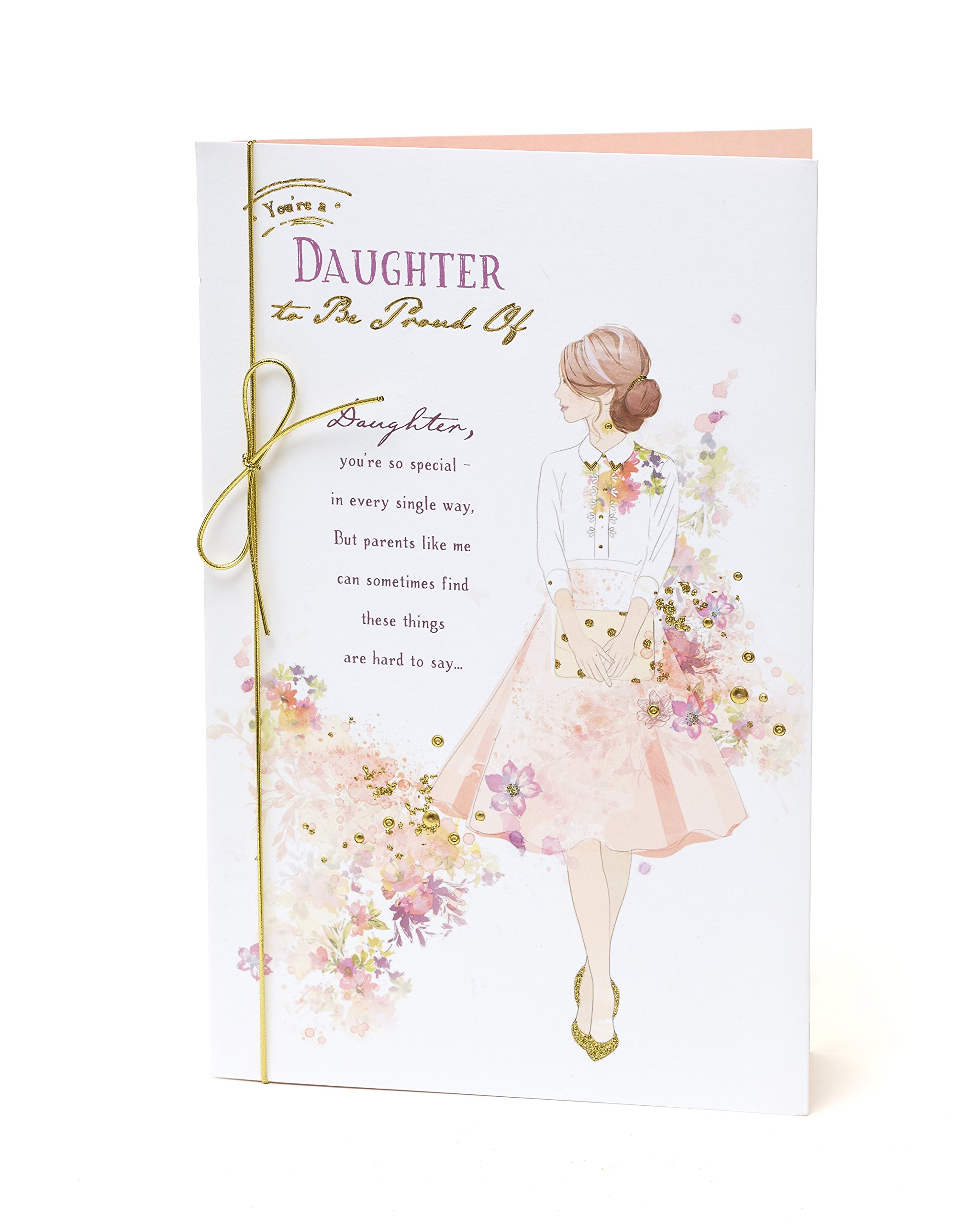 Beautiful Daughter Birthday Card - Heartfelt Greeting Card for Her - Thoughtful Birthday Gift for Daughter - Perfect for Special Occasions & Celebrations