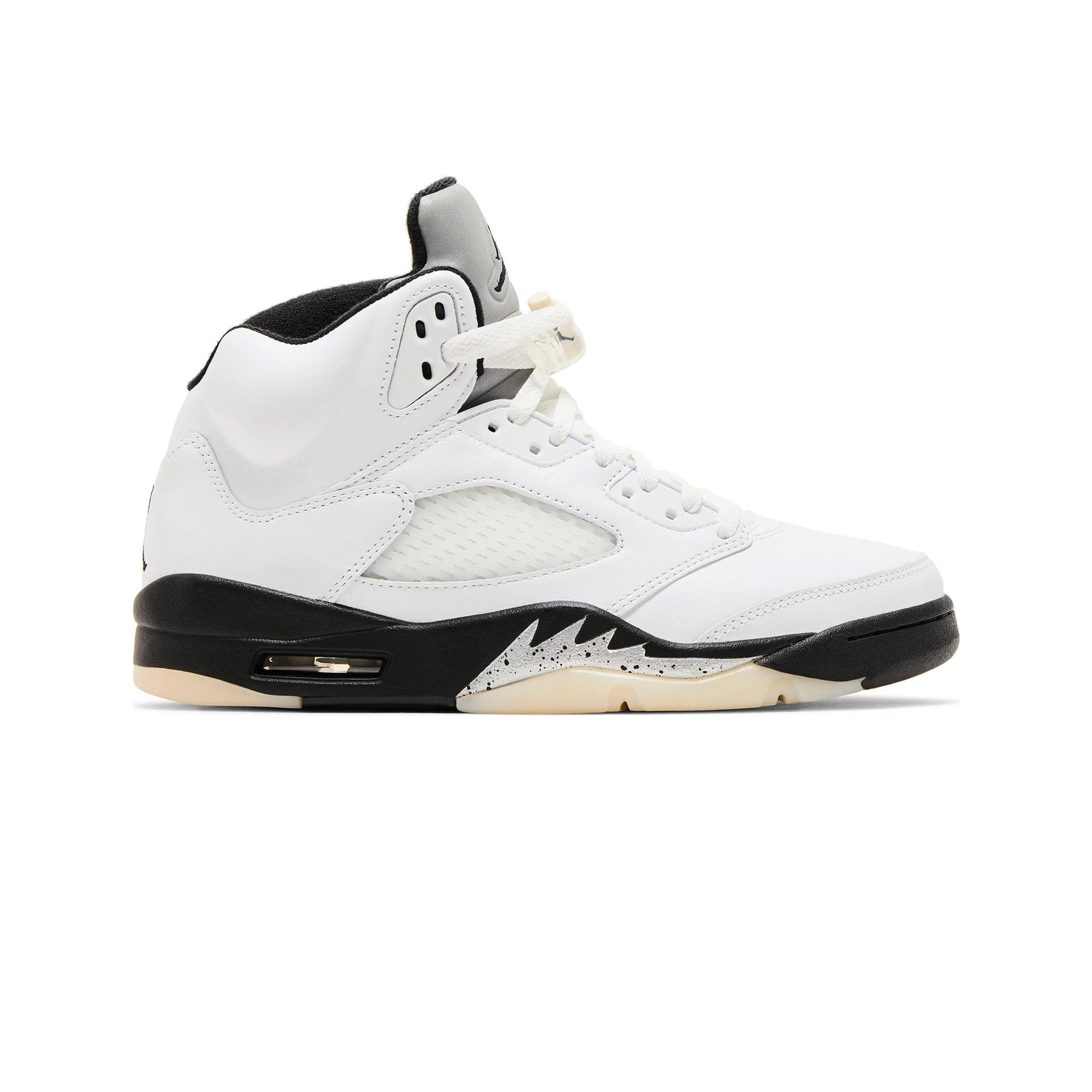 Air Jordan 5 Retro 'Reverse Metallic' Basketball Shoes 2024 Edition - Men's High-Top Sneakers for Casual Wear & Street Fashion