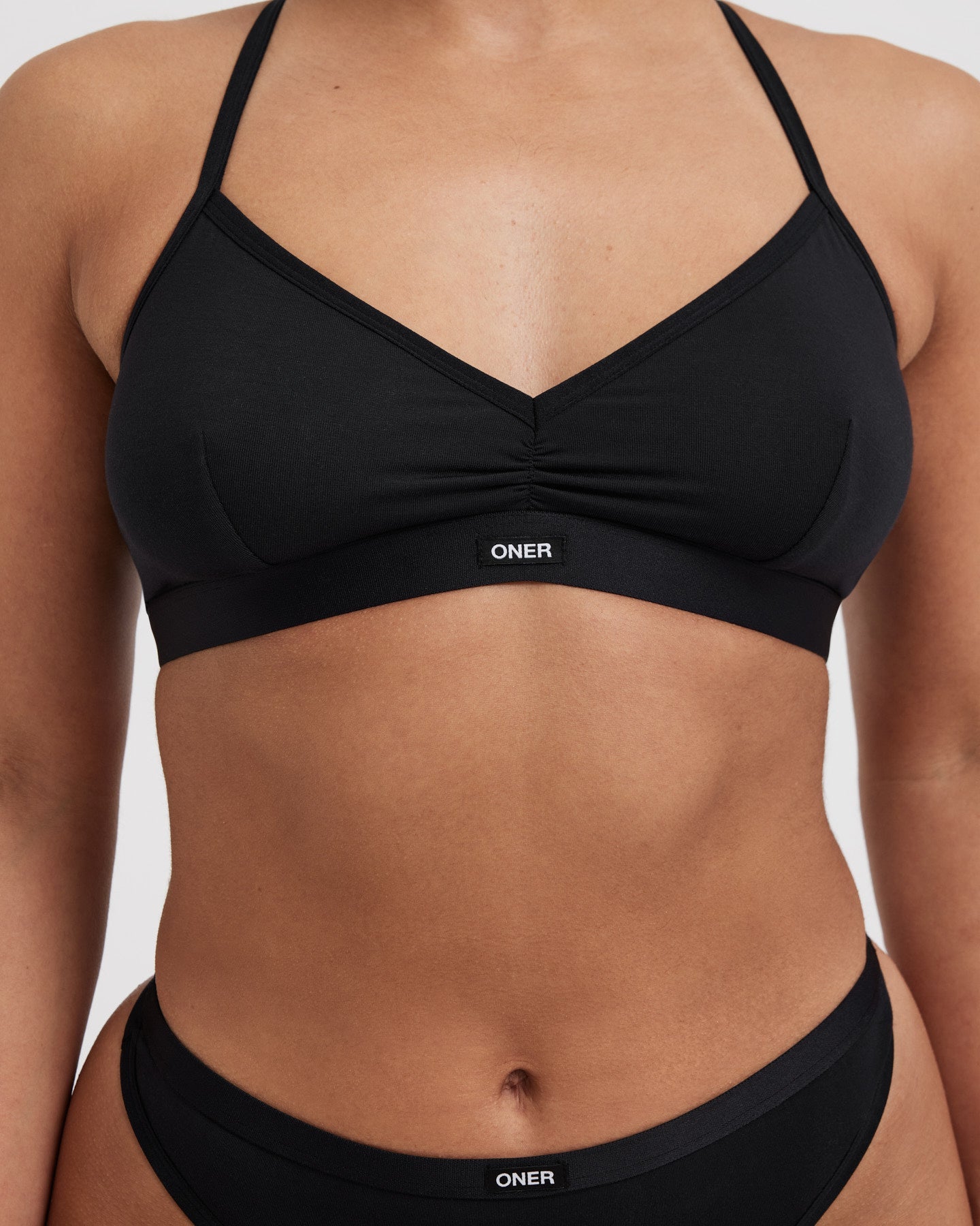Soft Classic Bralette - Comfortable Wireless Bra for Women | Black | Perfect for Yoga, Lounge & Everyday Wear