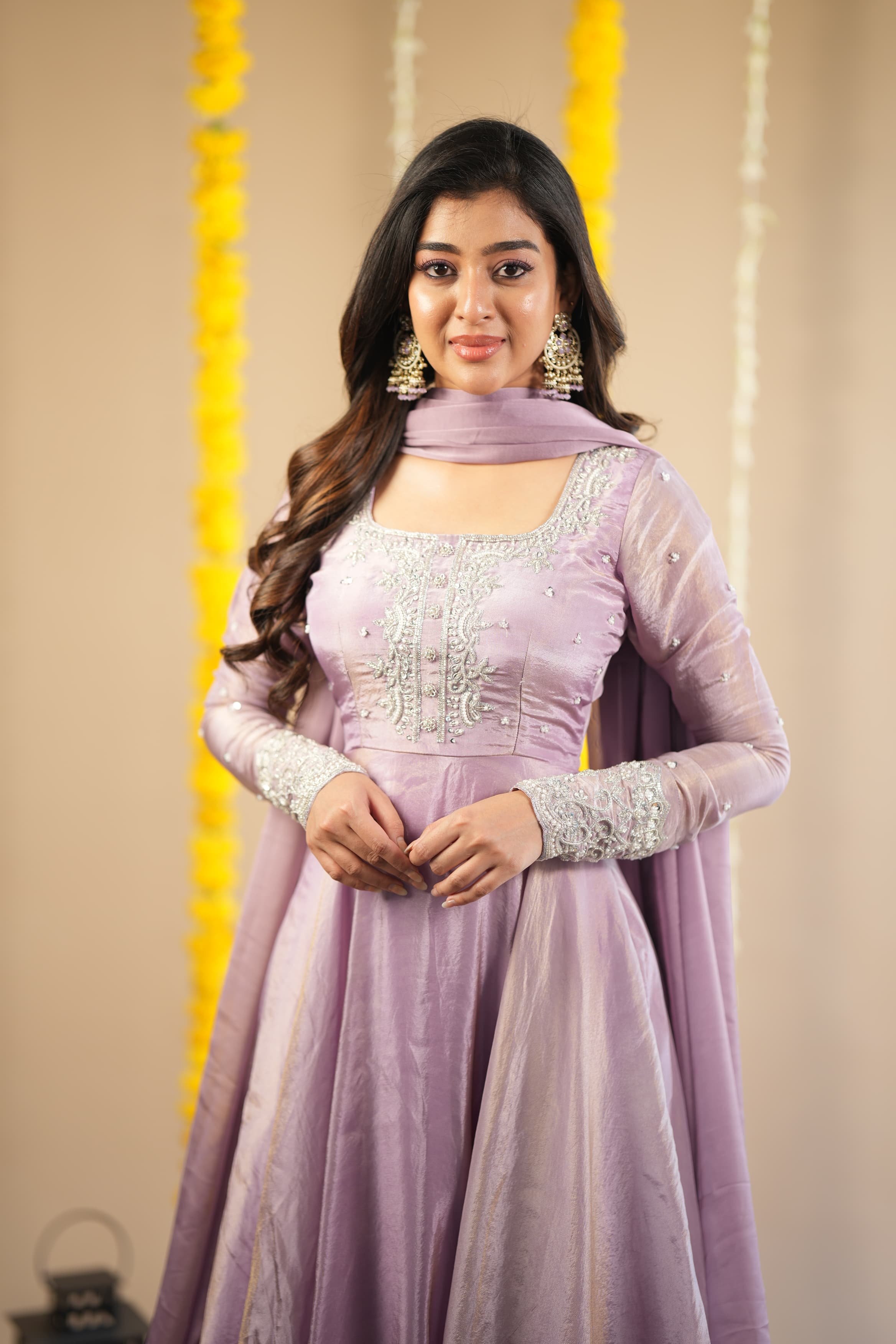 Malini Premium Designer Anarkali Dress for Women | Elegant Indian Party Wear | Perfect for Weddings, Festivals & Special Occasions