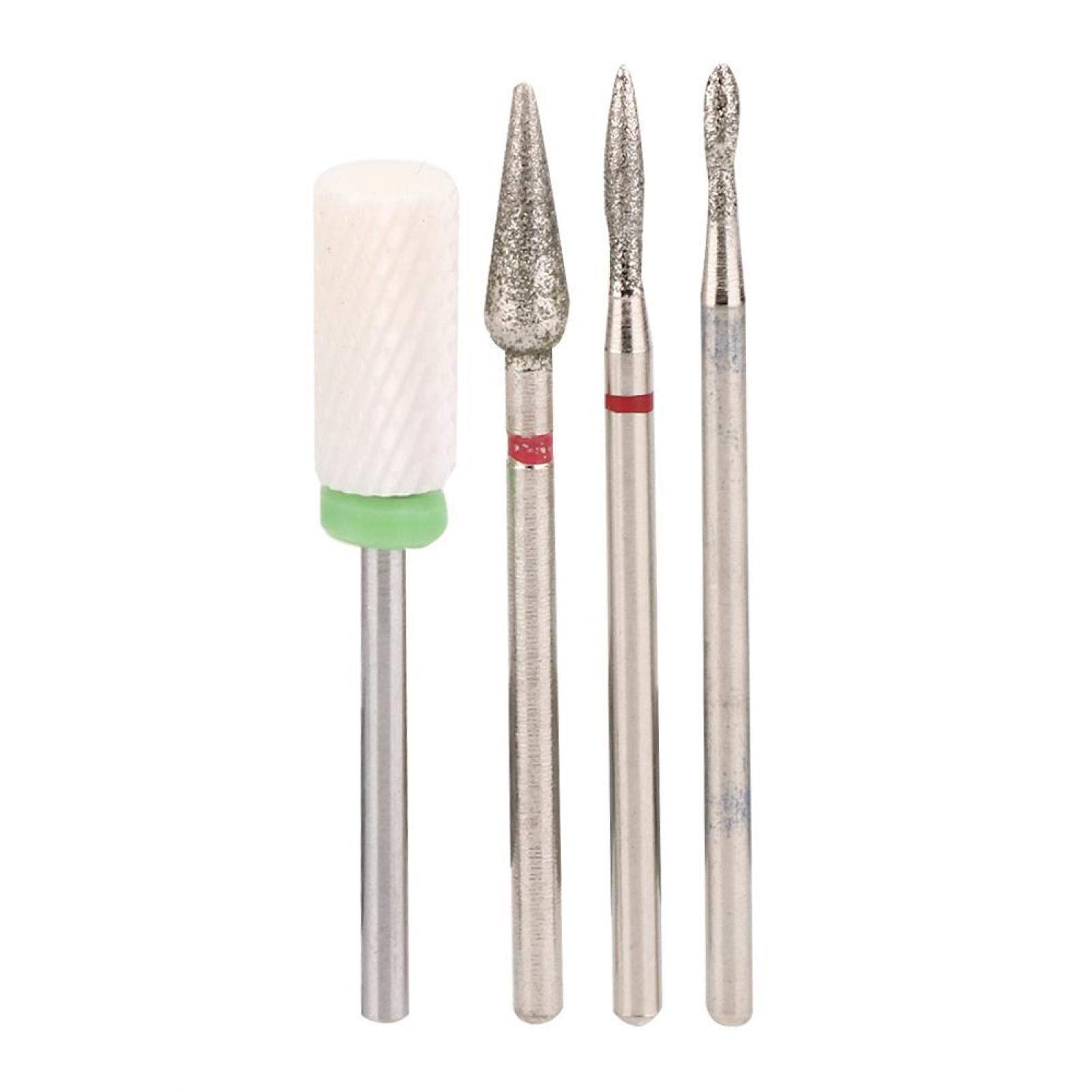 Professional Tungsten Steel Nail Art Drill Bits Set - Durable & Wear-Resistant for Manicure, Dead Skin Removal & Nail Care - Perfect for Salon, Home Use & DIY Nail Art