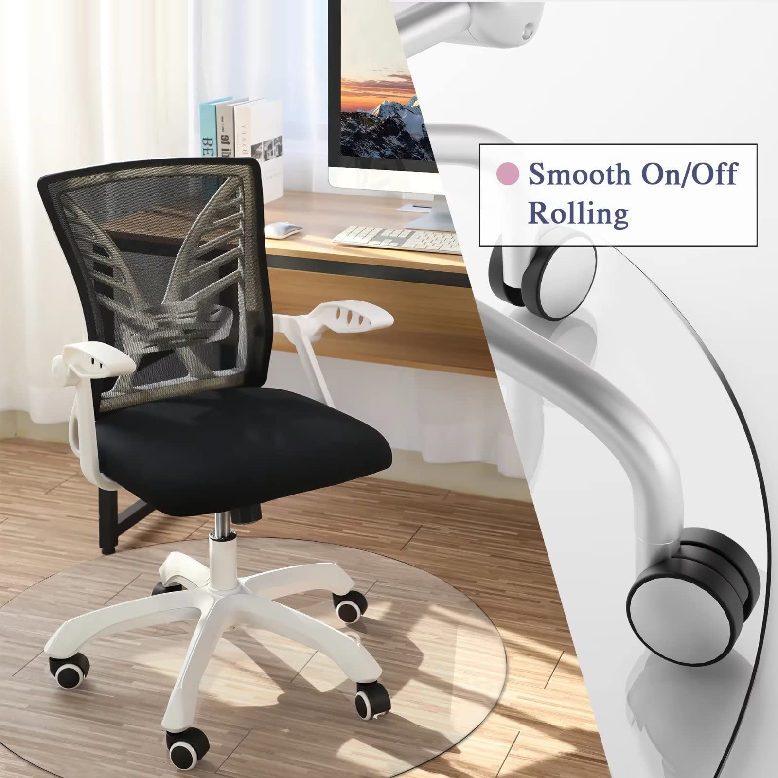 Tempered Glass Office Chair Mat for Carpet - 36
