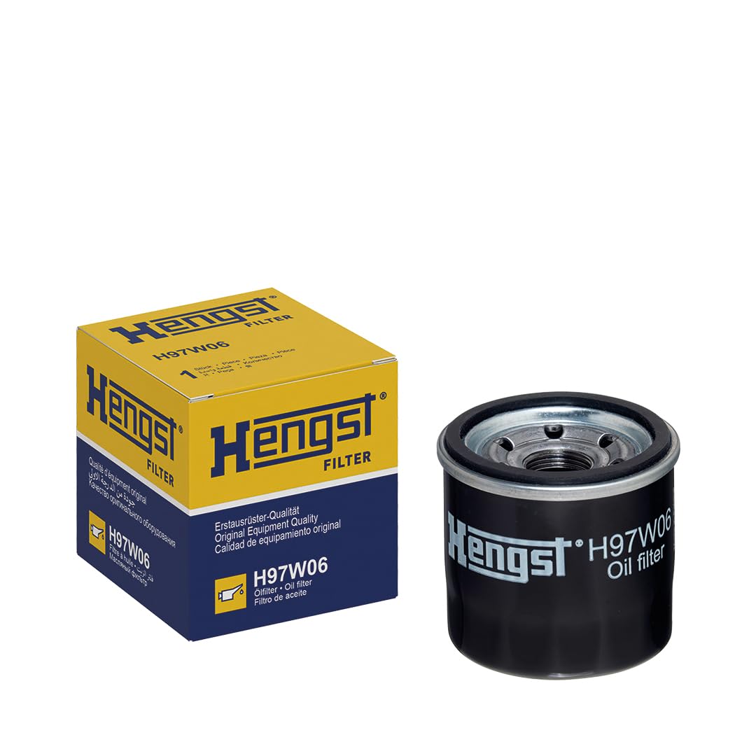 Hengst Oil Filter - Premium Spin-On Engine Oil Filter for Cars, Trucks & SUVs | High-Performance Filtration for Extended Engine Life | Ideal for DIY Oil Changes & Auto Maintenance