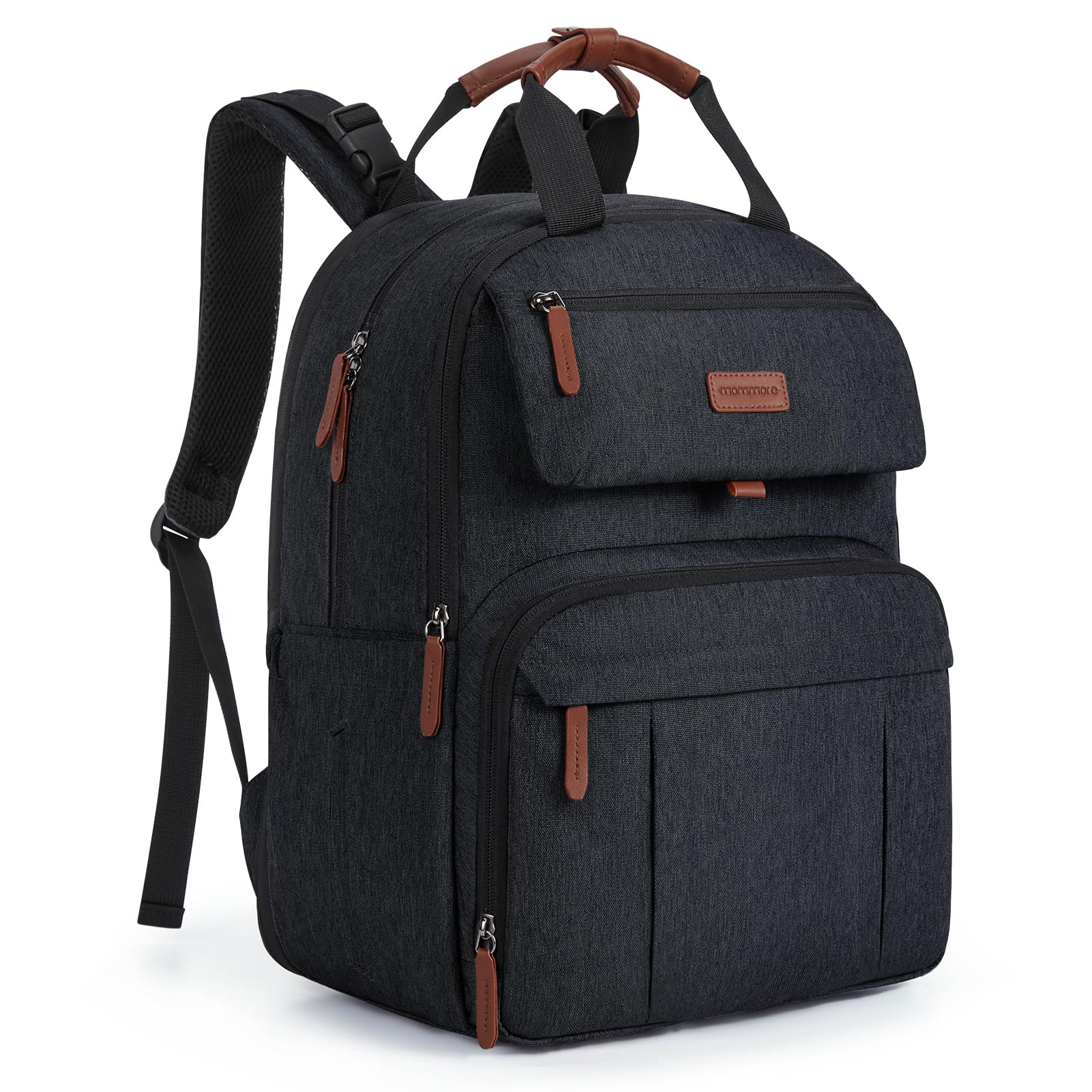 Mommore Extra Large Diaper Backpack for Twins & 2 Kids - Waterproof Travel Diaper Bag with Changing Pad | Perfect for Outdoor Adventures, Baby Travel & Daily Parenting