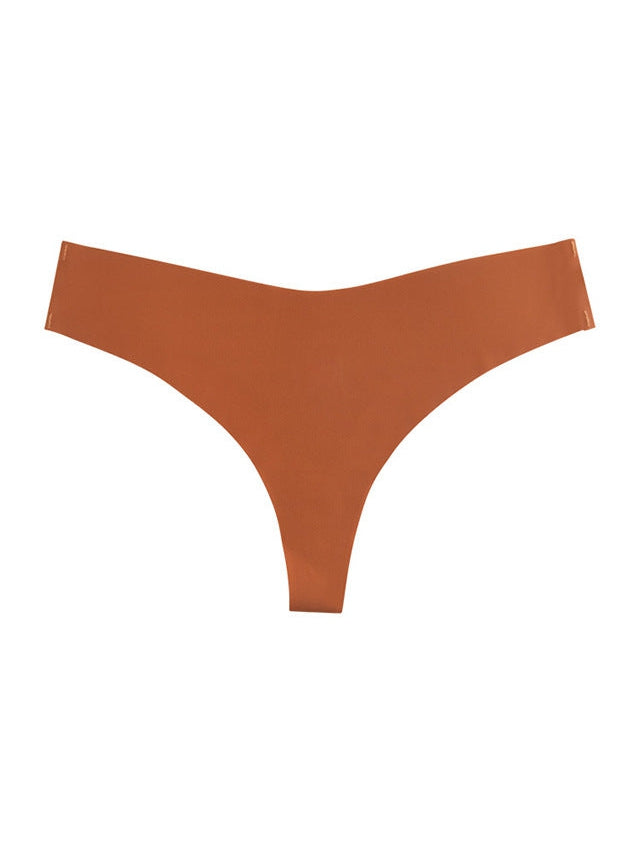 ZASUWA Women's Seamless V-Shape Waisted T-Back Underwear - Sexy Comfortable Lingerie for Everyday Wear & Special Occasions