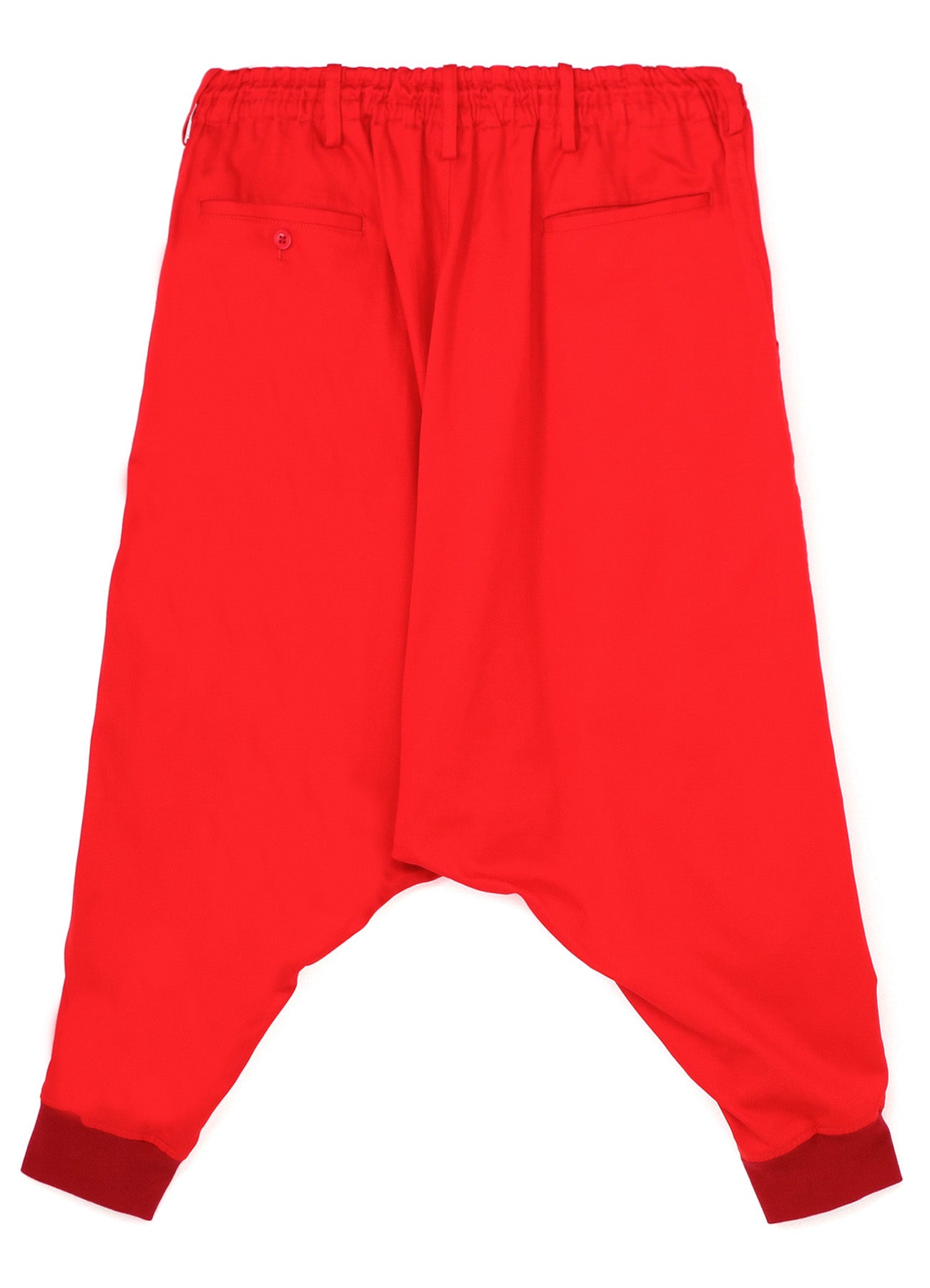 Stylish Cotton Twill Hem Rib Balloon Saruel Pants for Women - Comfortable & Trendy Casual Wear for Outings, Travel, and Everyday Fashion
