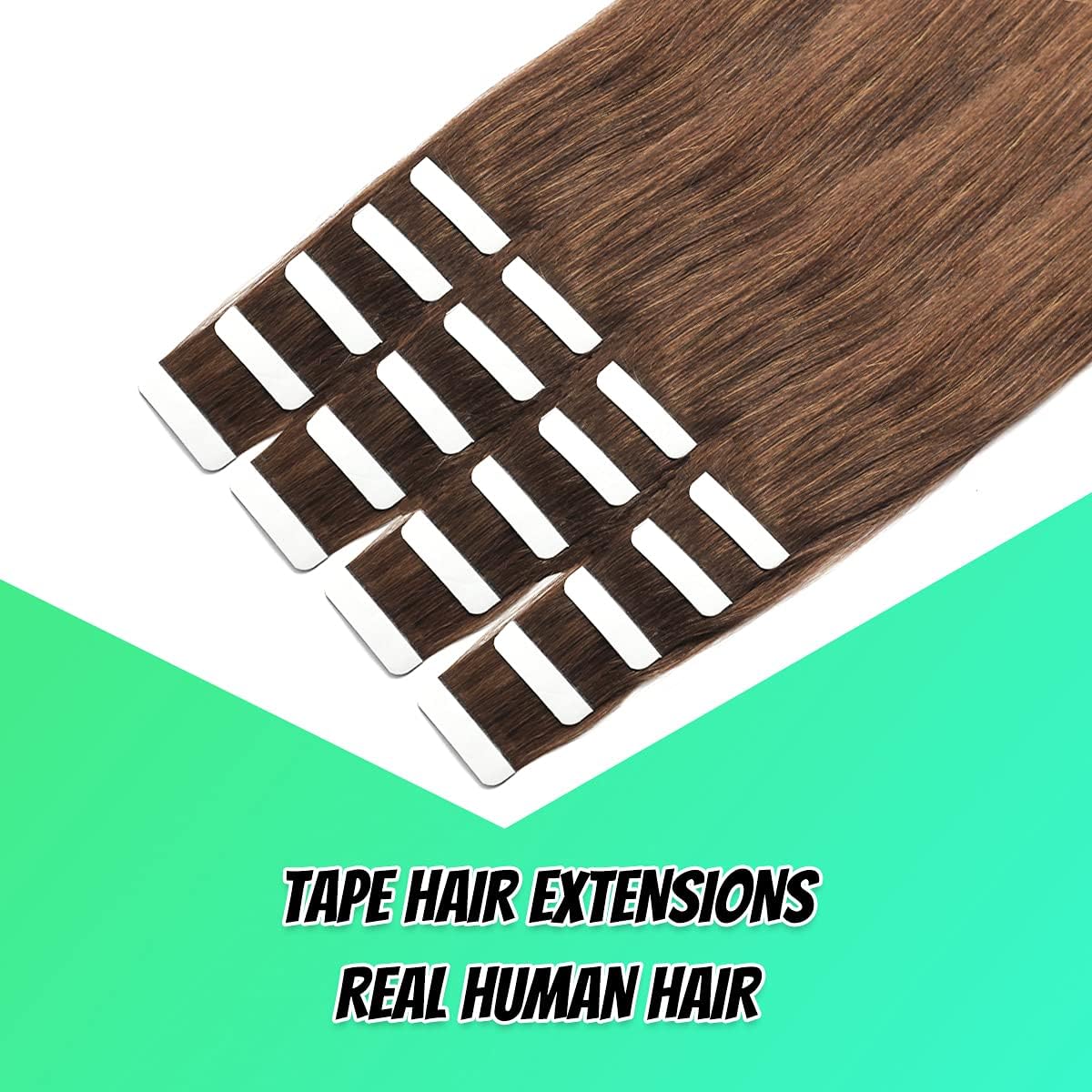 Seamless Skin Weft Tape for Human Hair Extensions - Invisible Hair Integration for Natural Look | Perfect for Daily Wear, Special Occasions & Styling