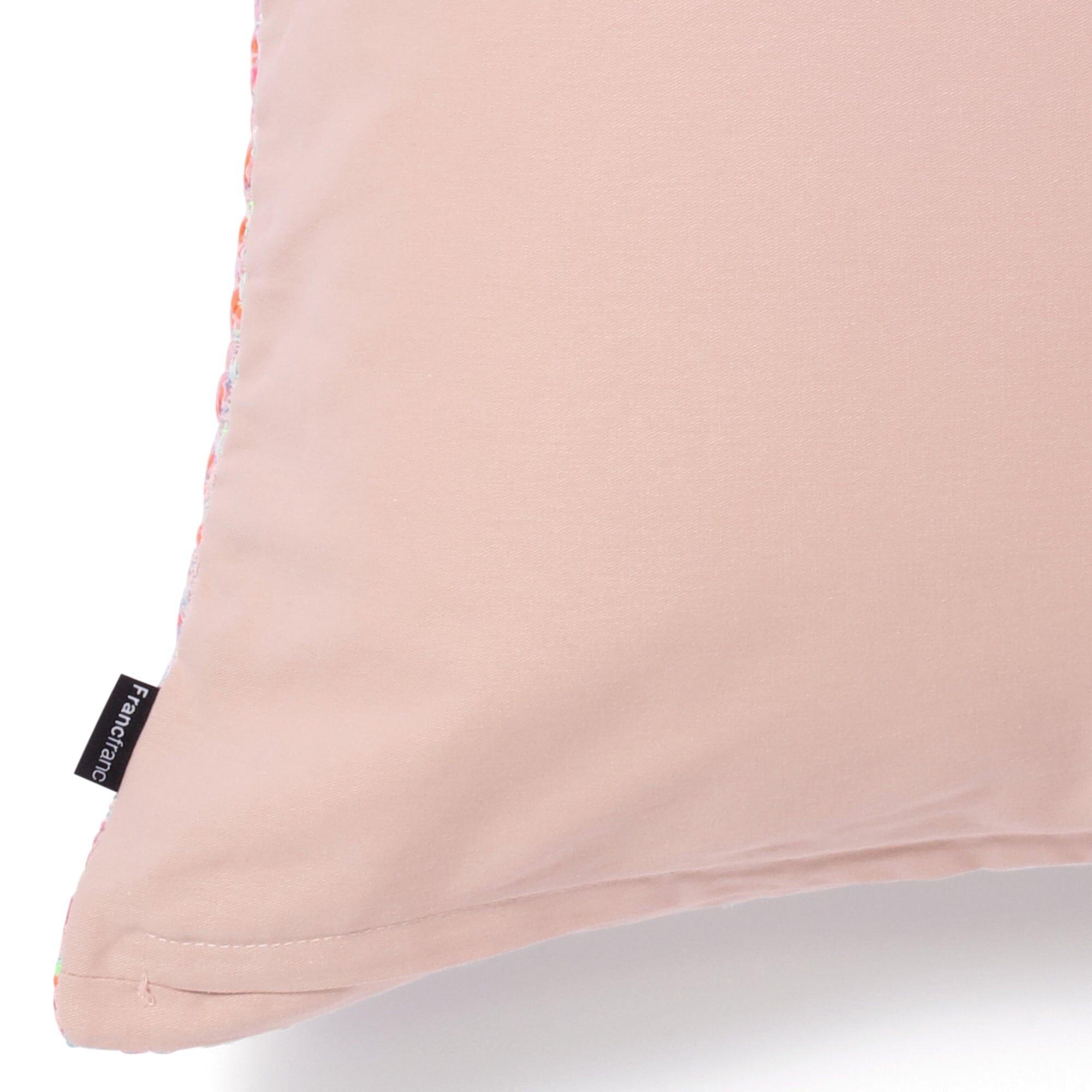 Luxury Tweed Cushion Cover 18x18 Inches - Soft Pink Decorative Pillow Case for Sofa, Bed, Chair - Home Decor & Living Room Accessories