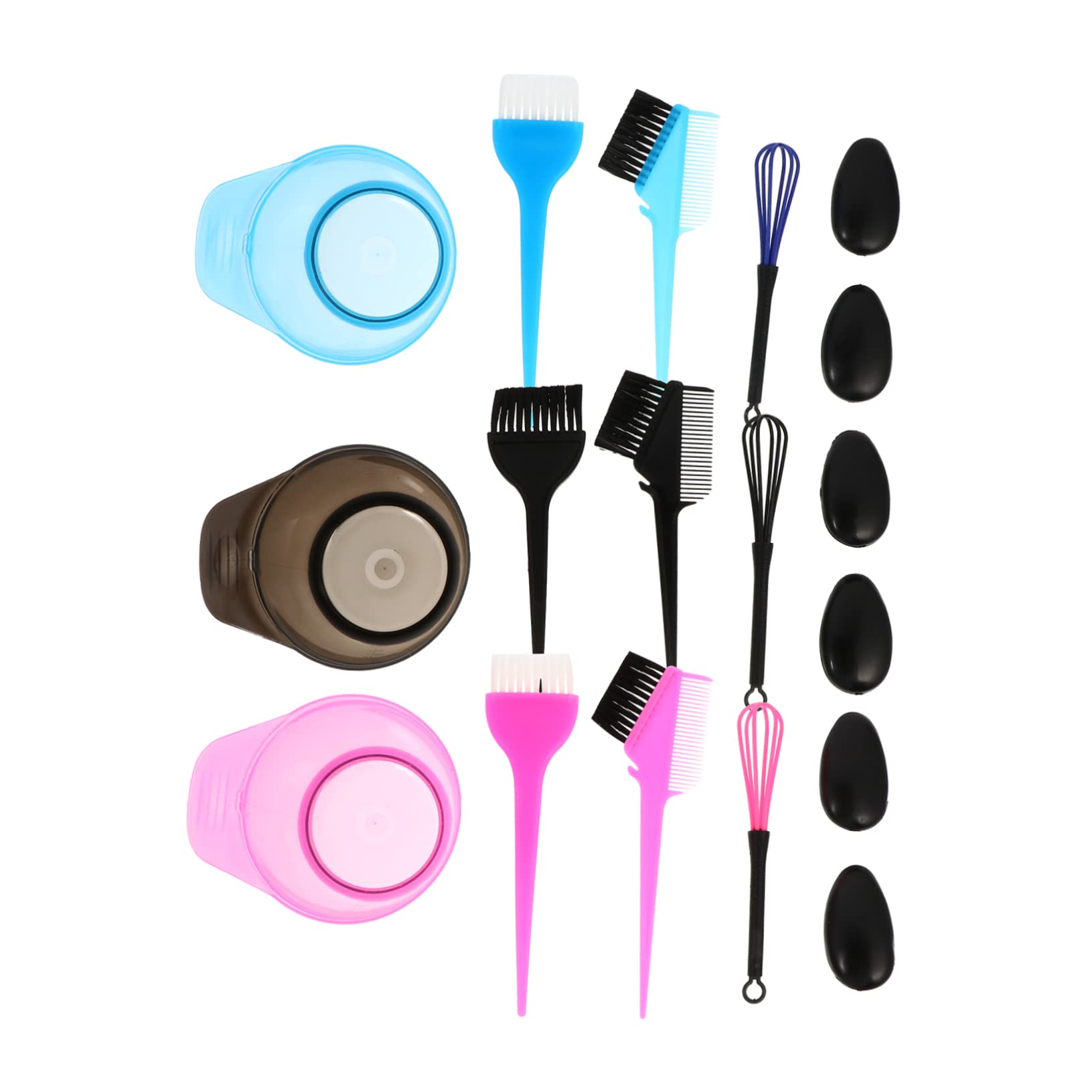 FRCOLOR 3-Piece Hair Dye Kit with Hair Oil - Professional Hair Coloring Tools Set Including Tinting Comb & Styling Accessories for At-Home Hair Care & Salon Styling - Perfect for DIY Hair Coloring, Root Touch-Ups & Vibrant Hair Transformations