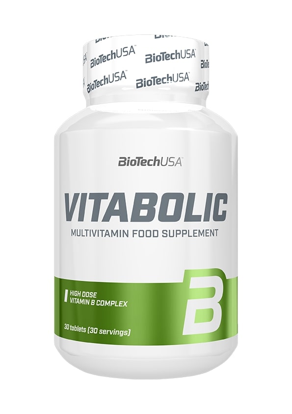 BioTechUSA Vitabolic - 30 Tablets for Muscle Recovery & Energy Boost | Pre & Post Workout Supplement for Athletes & Fitness Enthusiasts