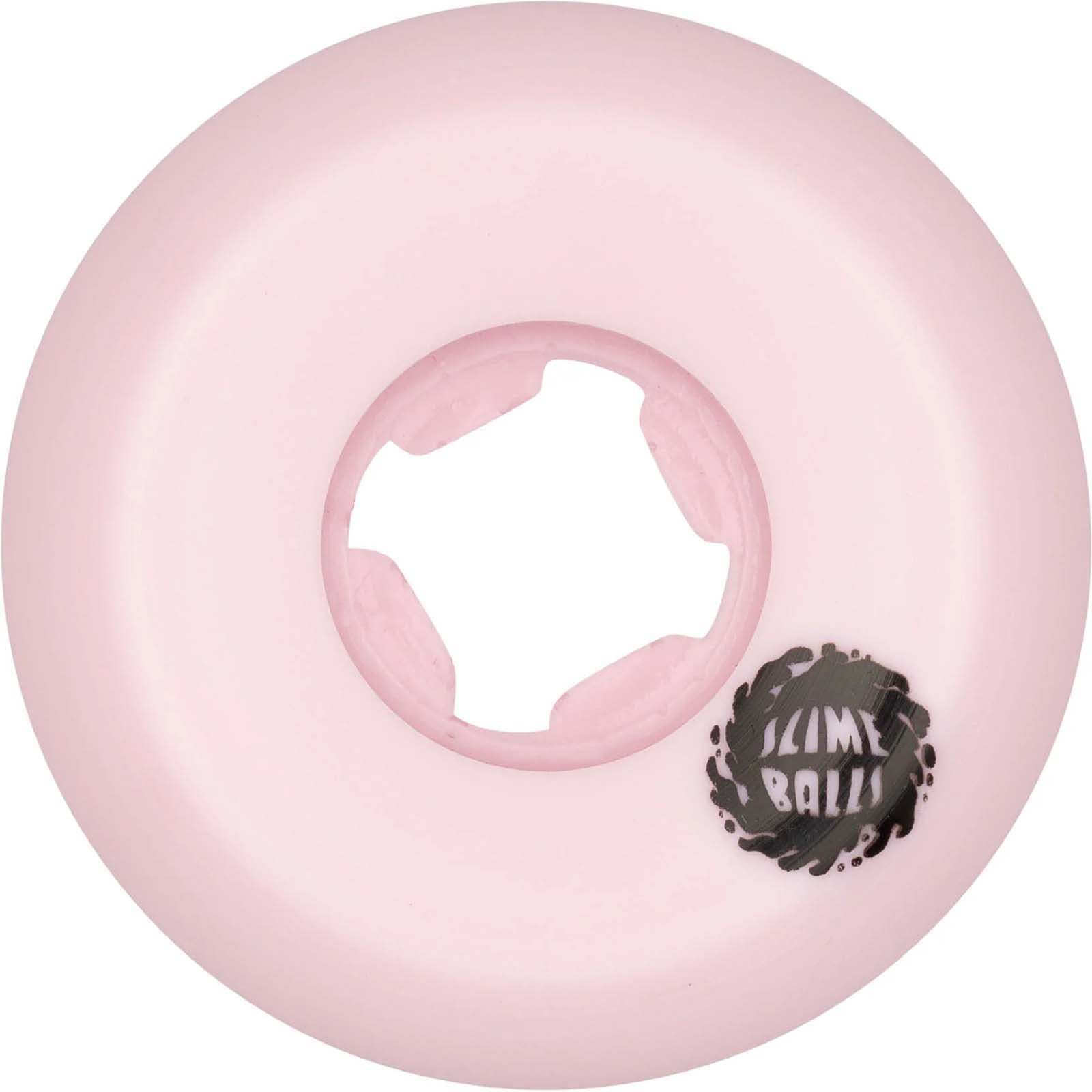 53mm 99A Pink Slime Balls Skateboard Wheels with Infinity Screaming Hand Design - High Speed Performance Wheels for Street Skating & Park Tricks