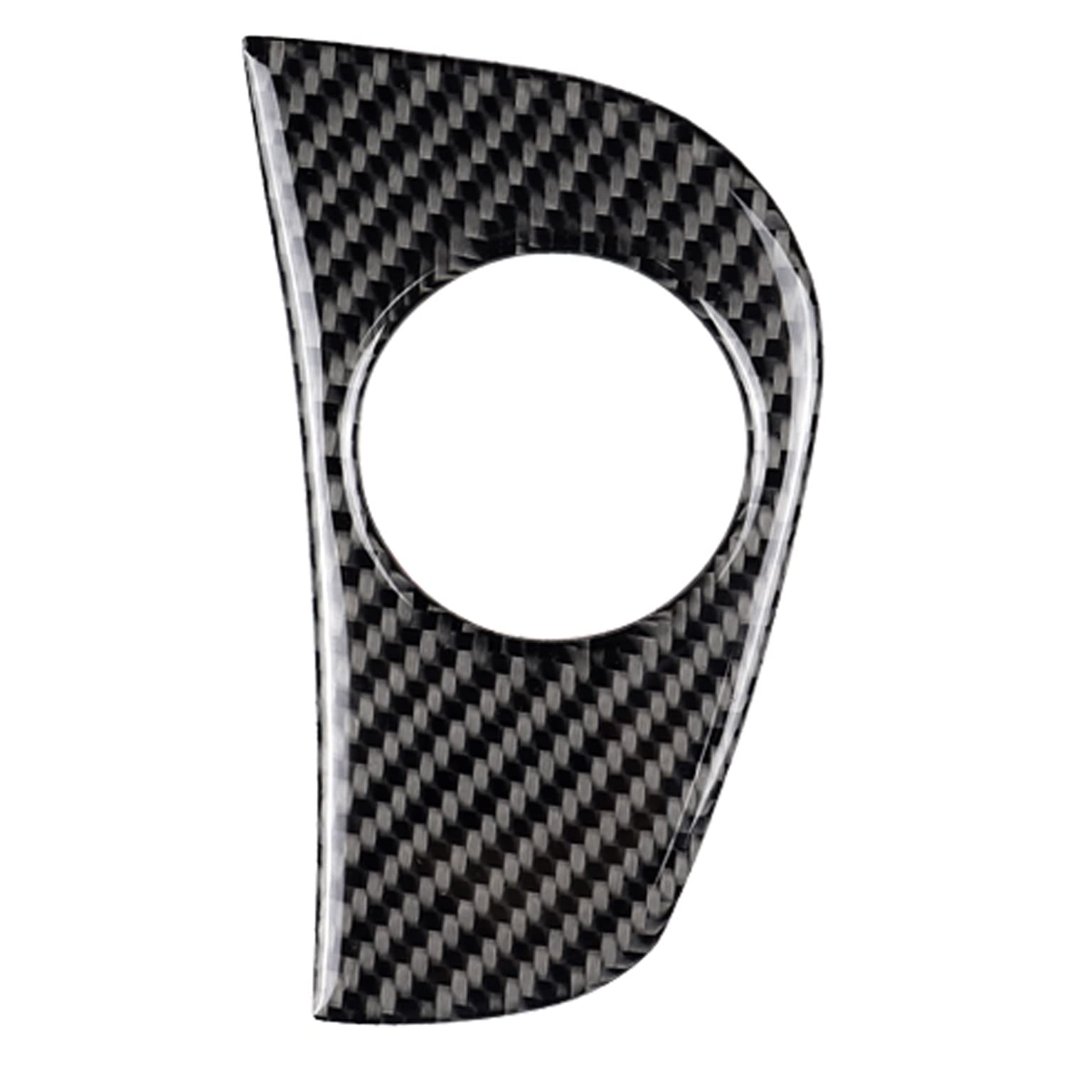 Real Carbon Fiber Key Hole Cover for Subaru WRX/WRX STI 2015-2021 - Premium Car Accessory (1pc) - Protect & Enhance Your Vehicle's Appearance