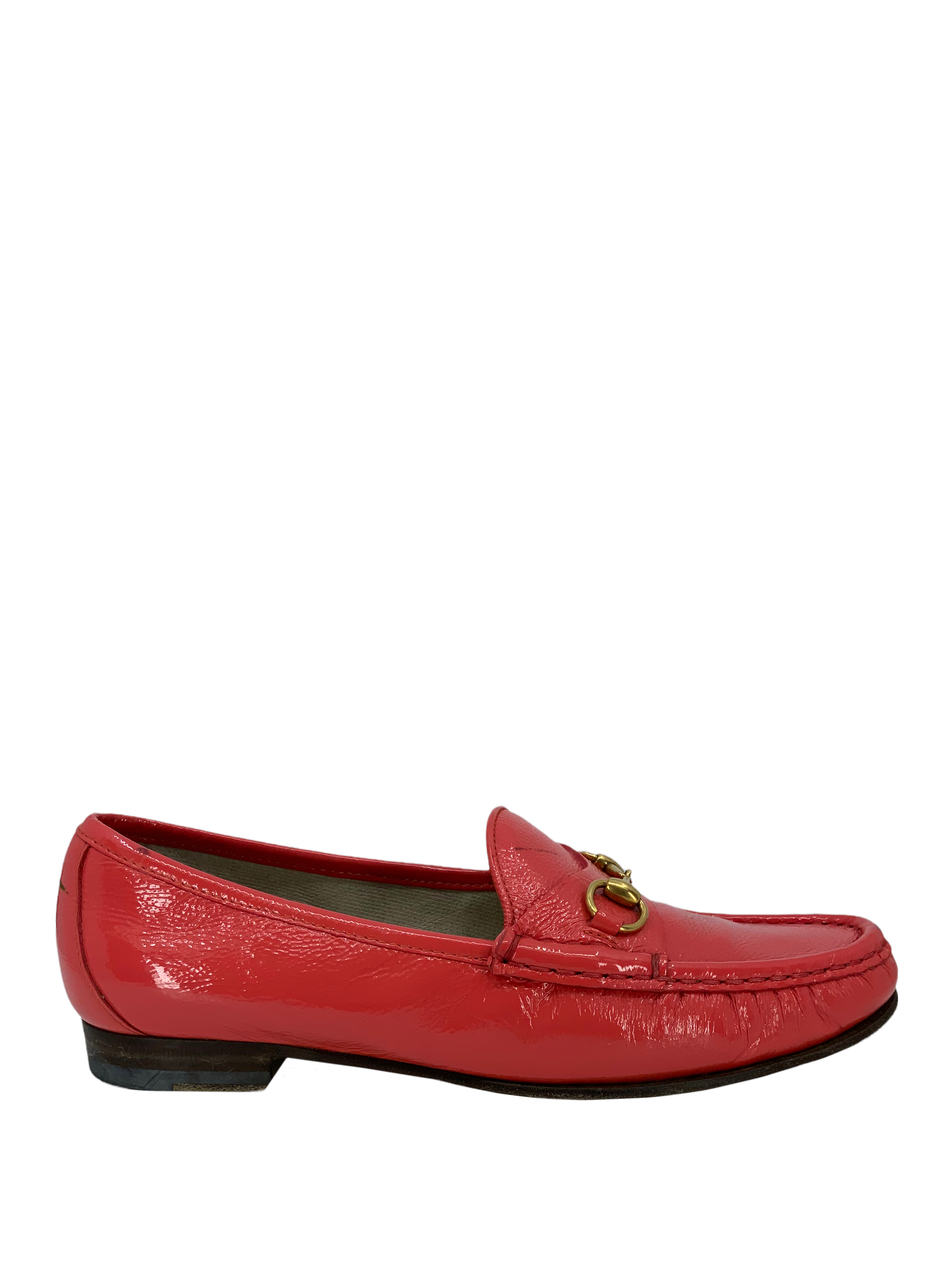 Gucci Classic Patent Leather Horsebit Loafers for Men - Size 8 US | Luxury Italian Designer Shoes for Business, Office & Formal Occasions