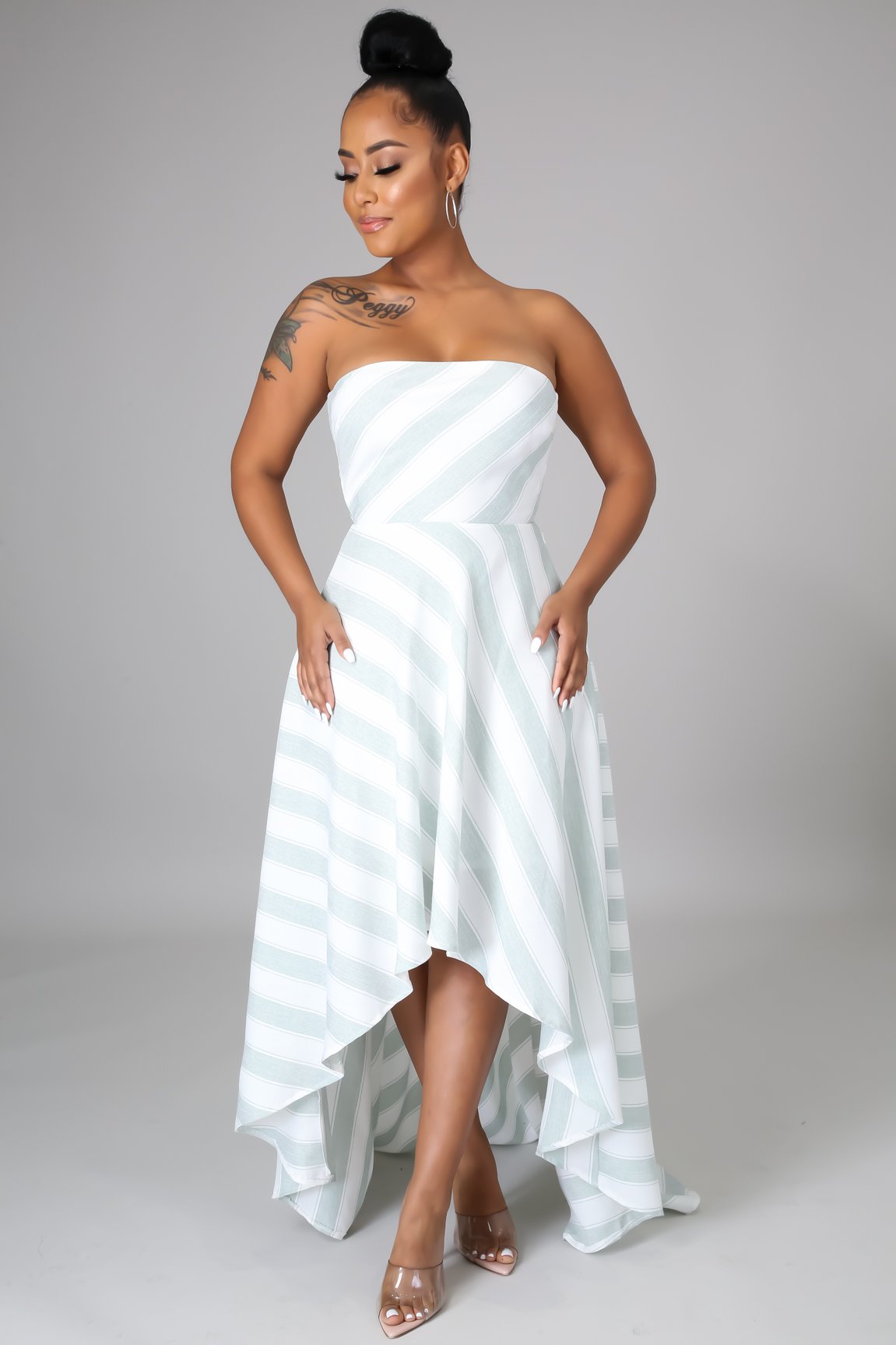 Private Escape Dress Sage Green - Elegant Women's Maxi Dress for Date Night, Vacation & Special Occasions