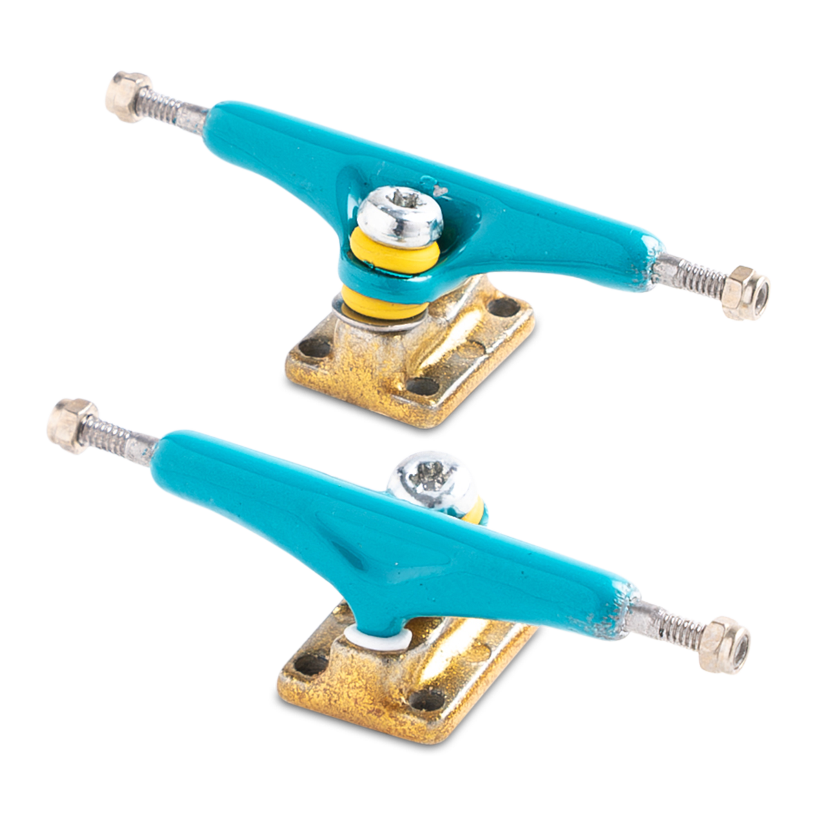 Yellowood X4 Fingerboard Y Trucks - Premium Mini Skateboard Trucks for Tech Decks & Fingerboards - Perfect for Tricks, Stunts & Collectors
