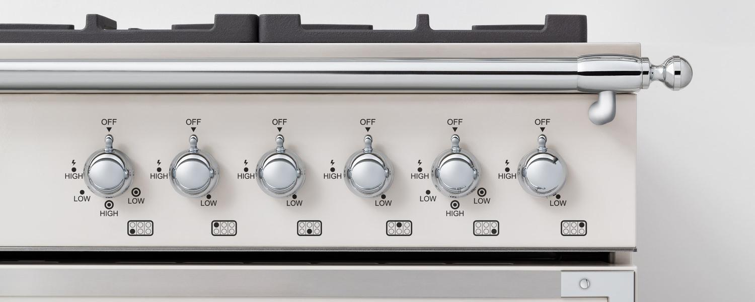 Bertazzoni HER366BCFGMNET 36 Inch Professional Gas Range - 6 Brass Burners & Cast Iron Griddle - Matte Black Finish | Perfect for Home Chefs & Commercial Kitchens