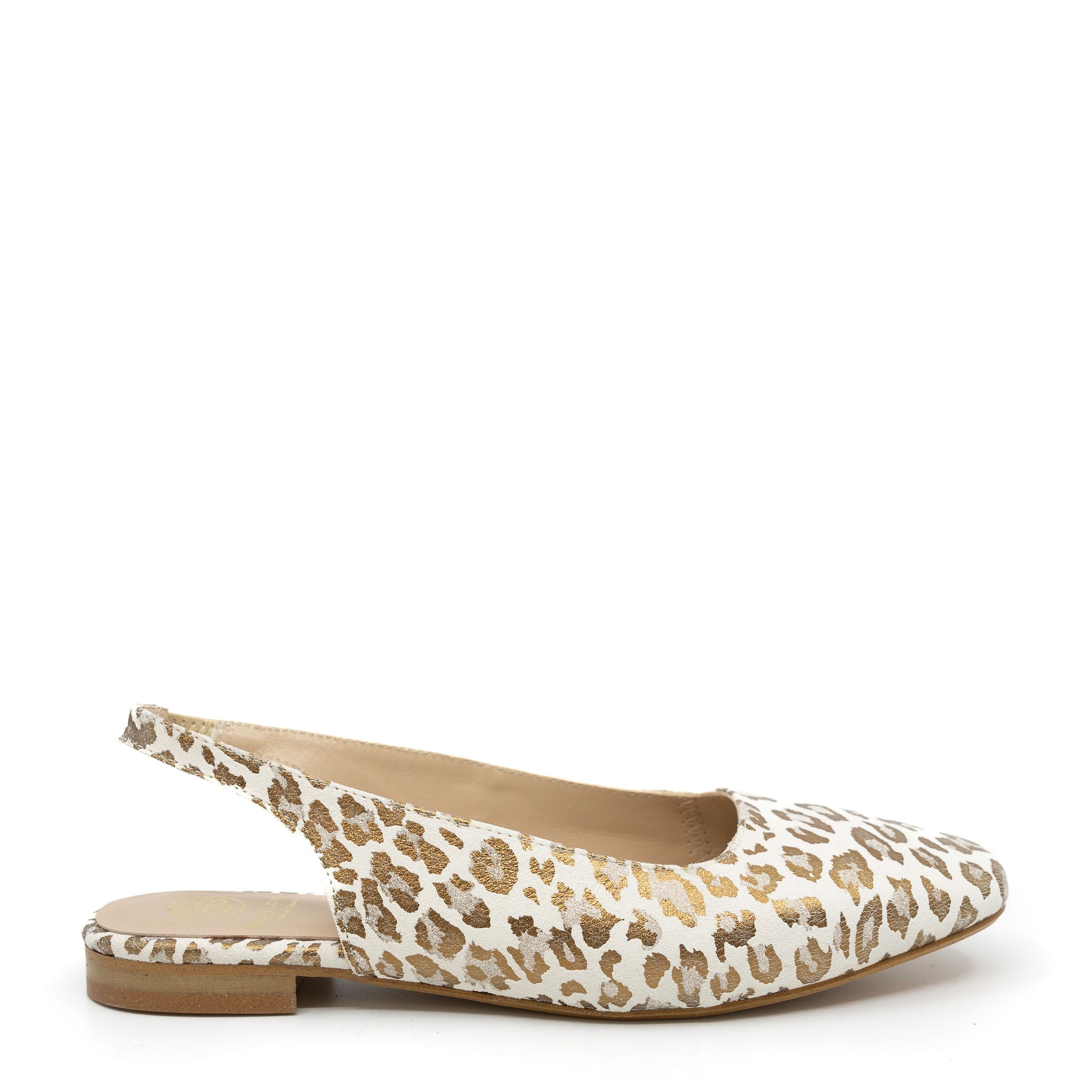 Blublonc Leopard Print Metallic Slingback Heels for Women - Stylish Party & Evening Dress Shoes for Weddings, Date Nights & Special Occasions