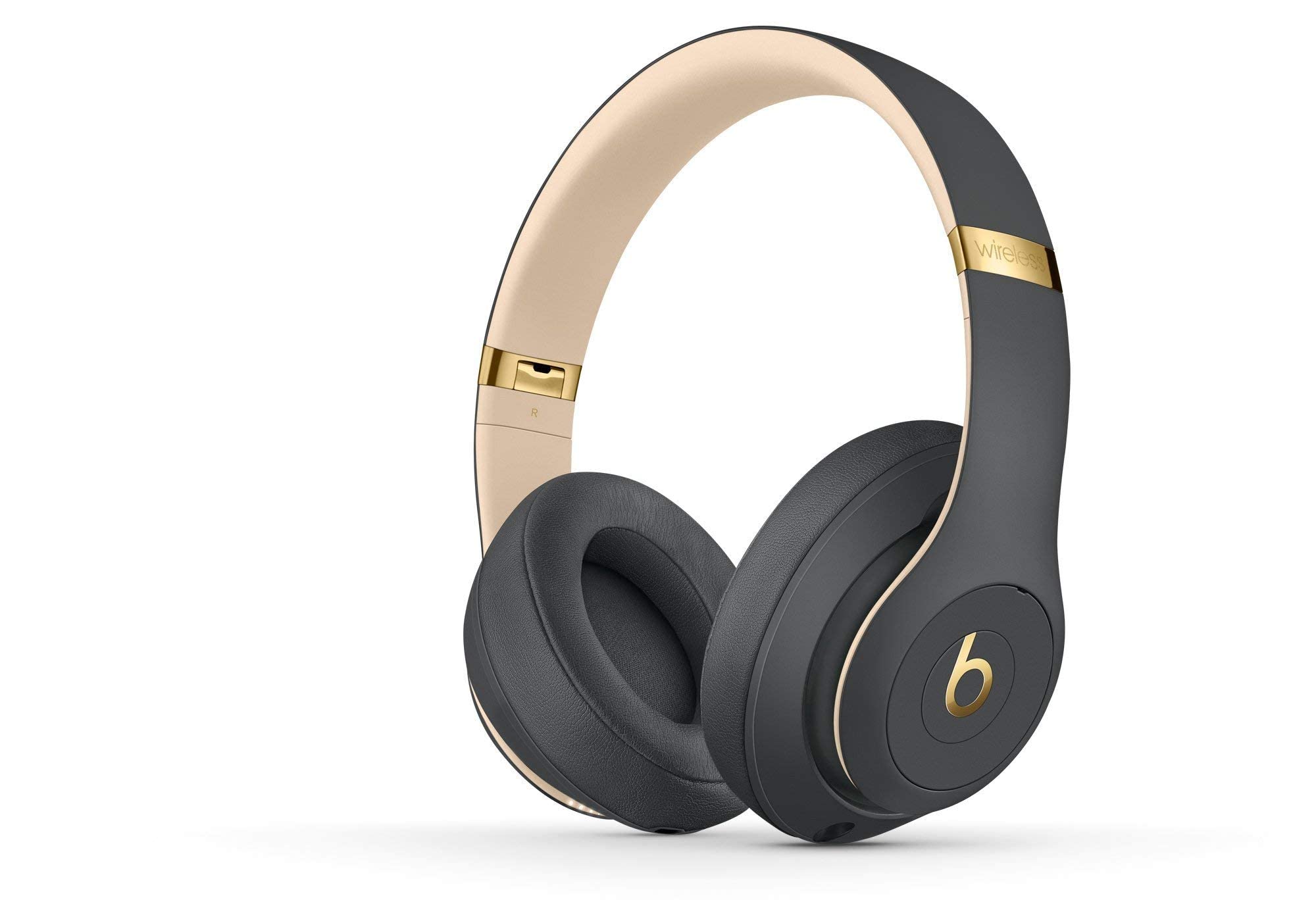 Beats Studio3 Wireless Noise Cancelling Over-Ear Headphones - Shadow Gray (Renewed Premium) | Perfect for Travel, Workouts & Home Office Use