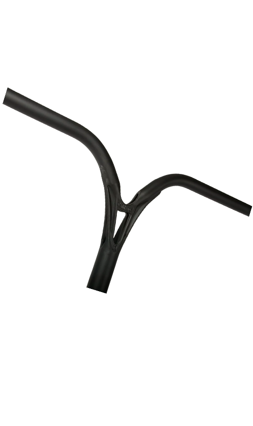 Ethic Deildegast Scooter Bar 720mm - High-Quality Black Handlebar for Freestyle Scooter Tricks & Urban Riding | Perfect for Skate Parks, Commuting & Street Stunts
