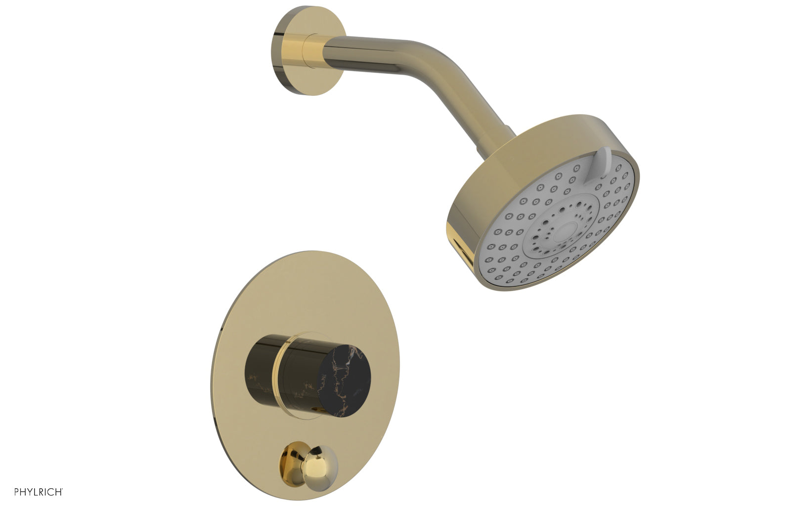 Premium BASIC II Pressure Balance Shower and Diverter Set (No Spout) - 4 190 Series - Perfect for Bathroom Renovations & Modern Home Upgrades