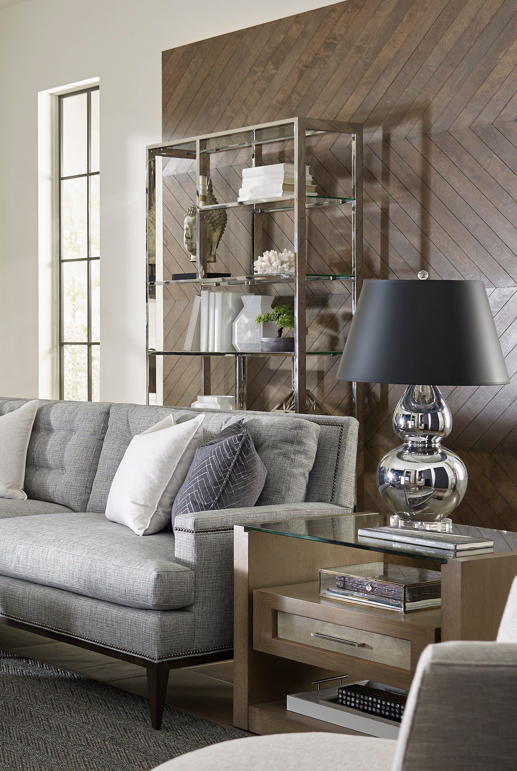 Tierman Etagere - Modern 5-Tier Bookshelf for Home & Office - Perfect for Living Room, Bedroom, and Office Organization