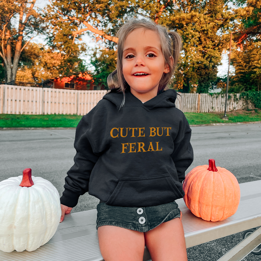 Adorable Yet Wild Halloween Kids Hoodies - Spooky & Fun Costume for Trick-or-Treating & Parties