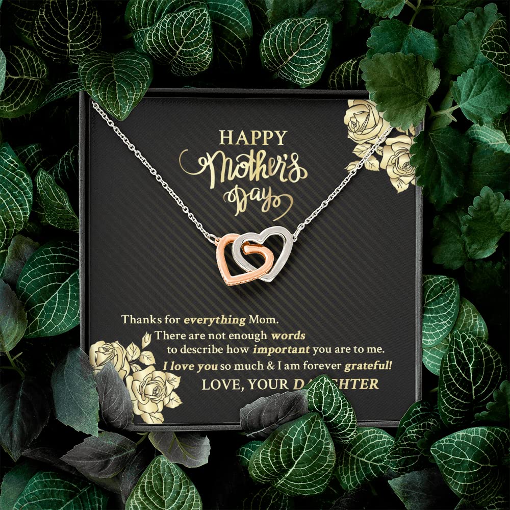Mom Pendant Necklace - Heartfelt Gift for Mother's Day