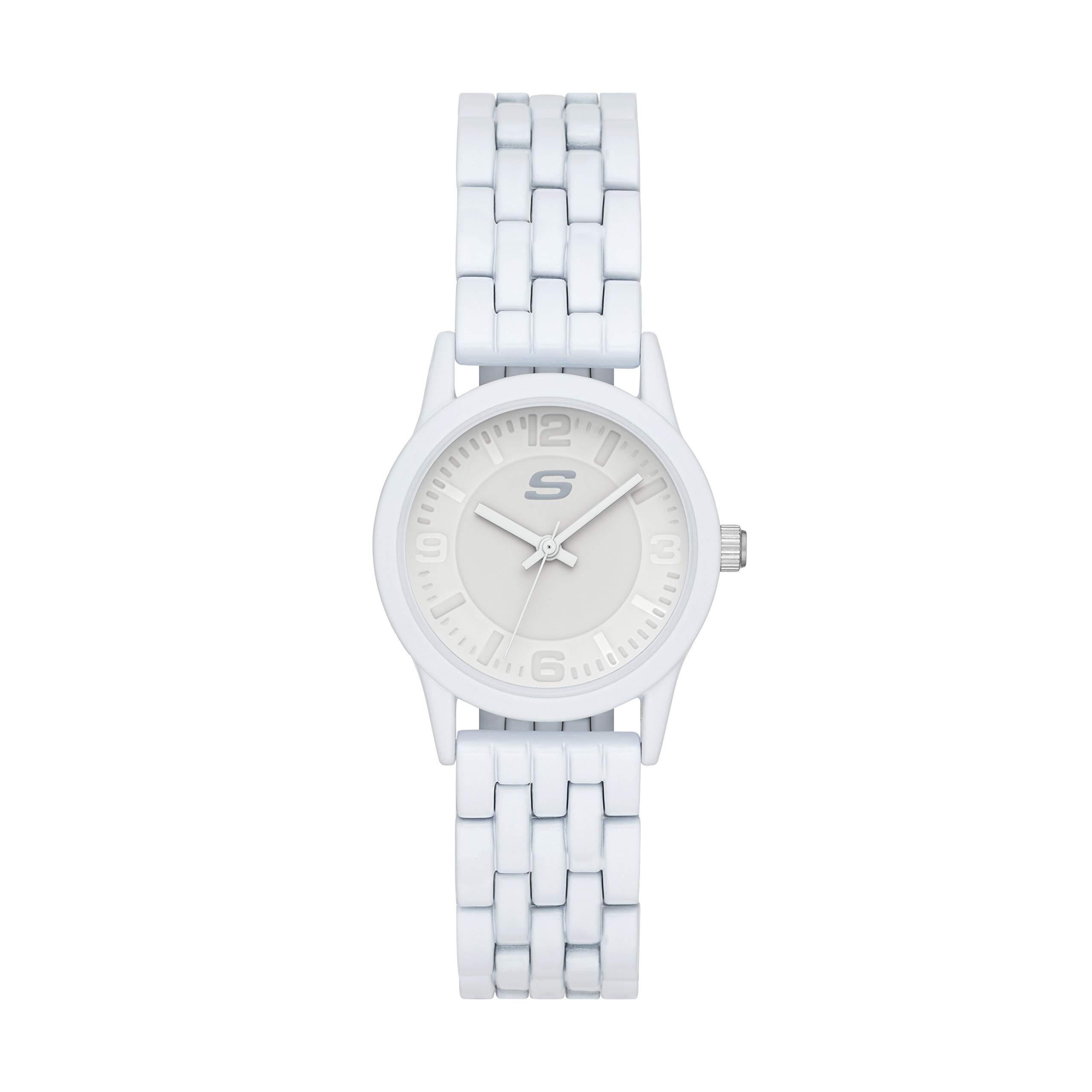 Skechers Women's Rosencrans Mini Quartz Lightweight Metal or Silicone Casual Sports Watch - Stylish & Comfortable for Workouts, Running & Everyday Wear