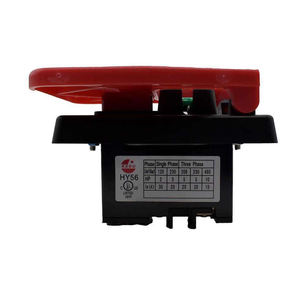 Premium Electric SW56-1 Heavy Duty Push Button Switch for Table Saws – Ideal for Woodworking, DIY Projects & Professional Workshops