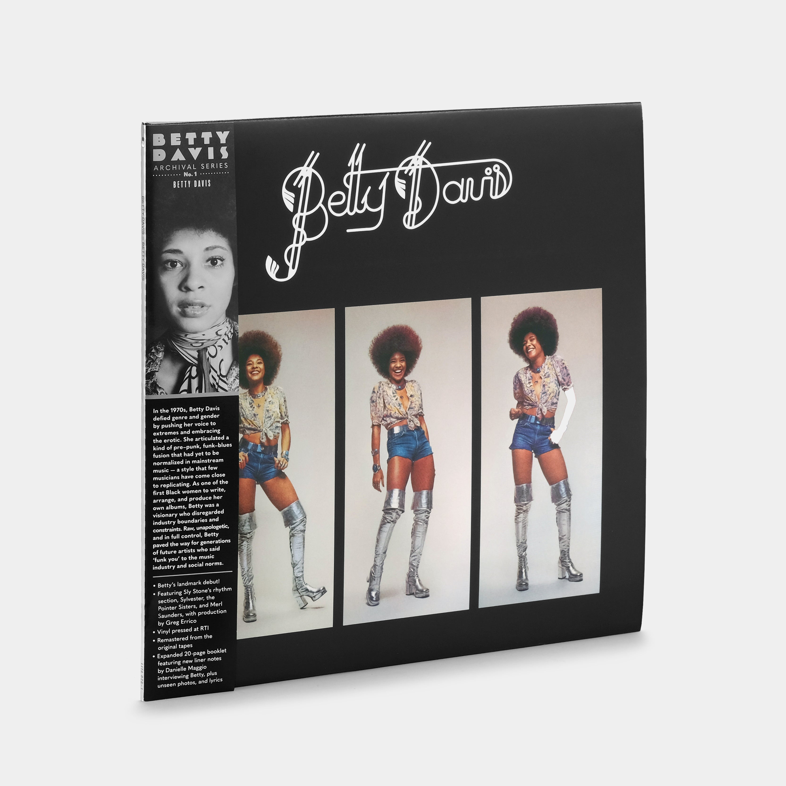 Betty Davis LP Vinyl Record - Classic Funk & Soul Music Album - Perfect for Record Collectors and Music Enthusiasts